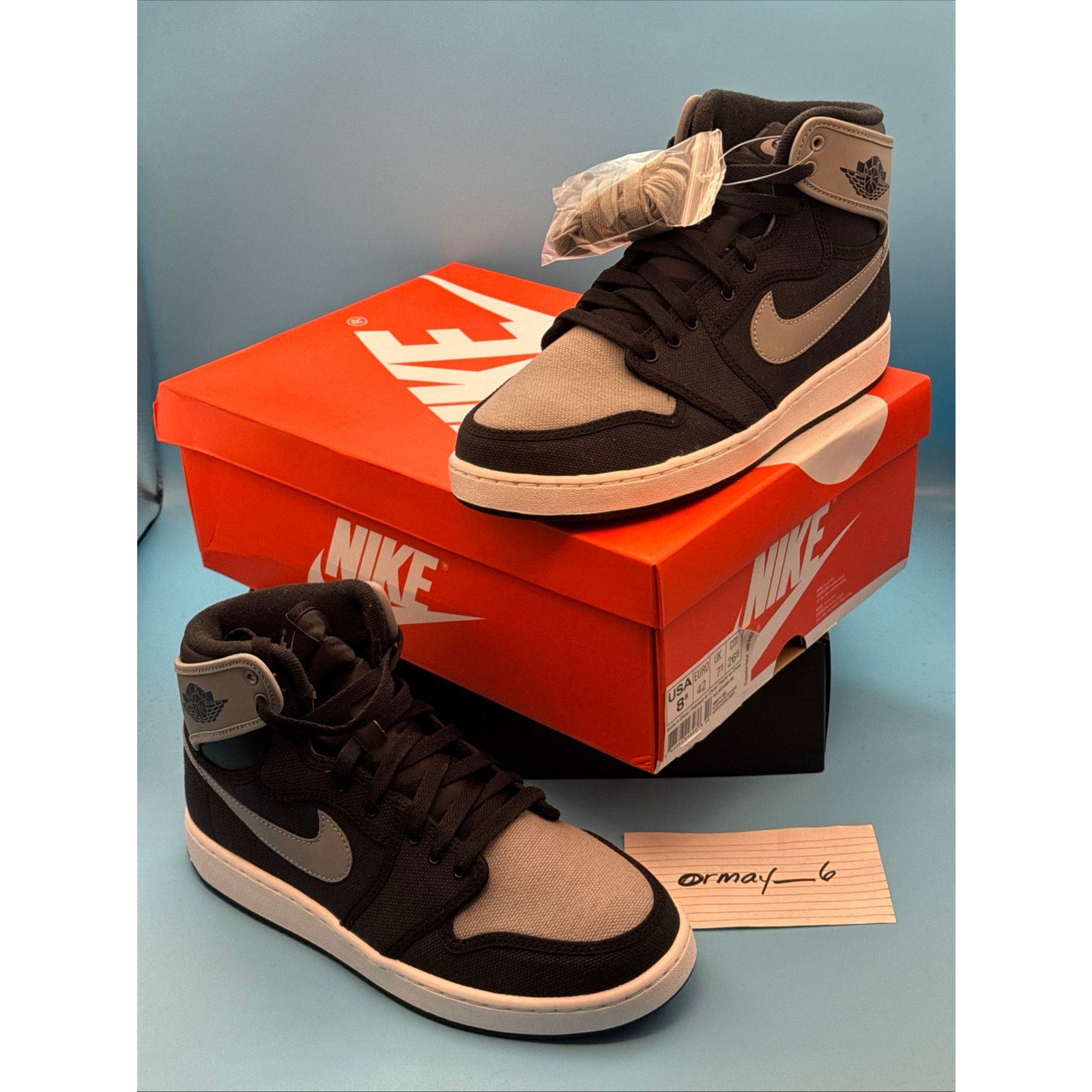 Nike Nike AJ1 KO High OG 2015 Shadow m8.5 w10 Size US 8.5 / EU 41-42 - 1 Thumbnail