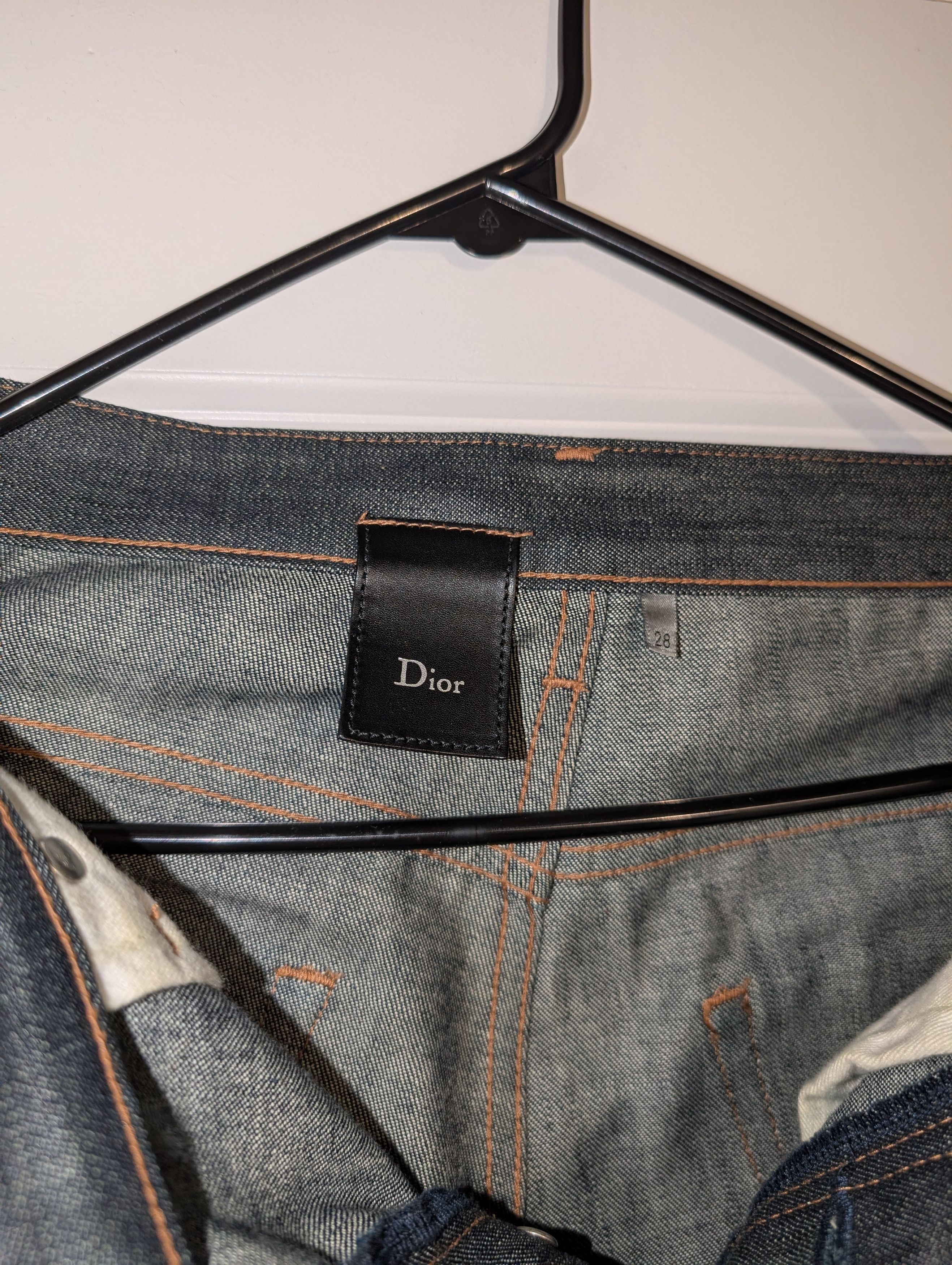 Dior Dior Homme AW07 Coated Raw Denim Size US 28 / EU 44 - 3 Thumbnail