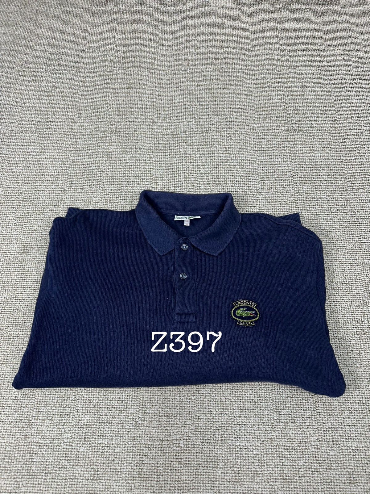 Lacoste Vintage Lacoste Polo Sweatshirt Z397 Size US M / EU 48-50 / 2 - 10 Thumbnail