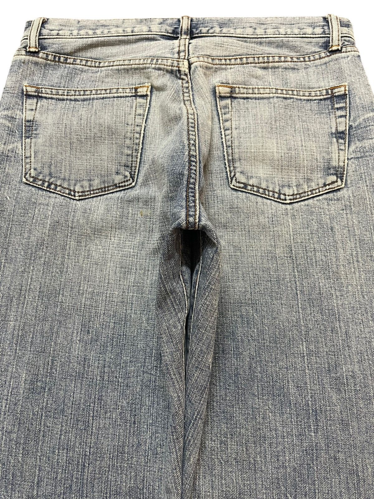 JNCO Vintage Y2K Japanese Brand Blue Faded Wash Wide Leg Baggy Size US 30 / EU 46 - 5 Thumbnail