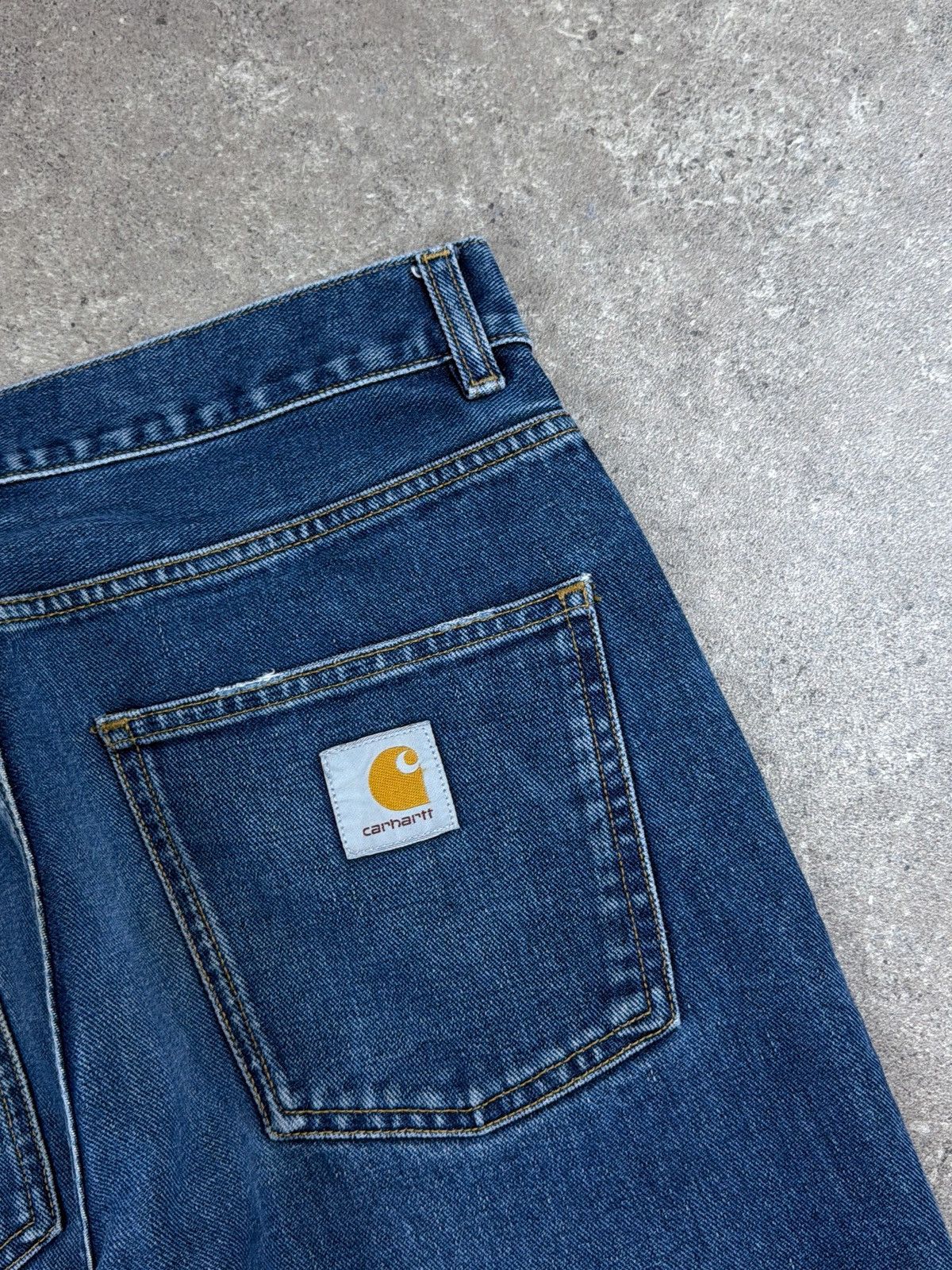 Carhartt Blue denim Carhartt Newel pants Size US 32 / EU 48 - 3 Thumbnail