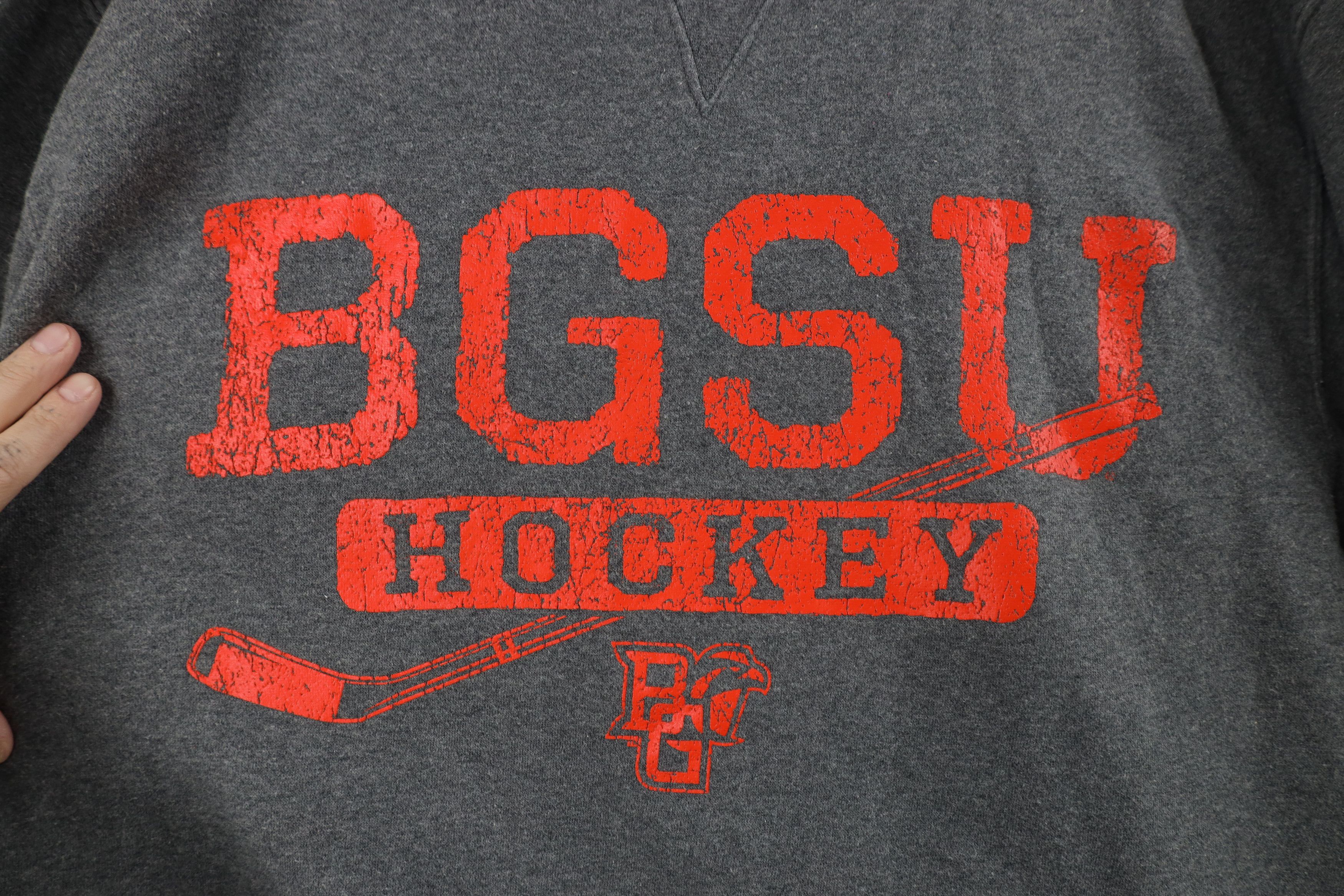 Vintage Vintage Green State University Hockey Crewneck Sweatshirt Size US M / EU 48-50 / 2 - 4 Thumbnail