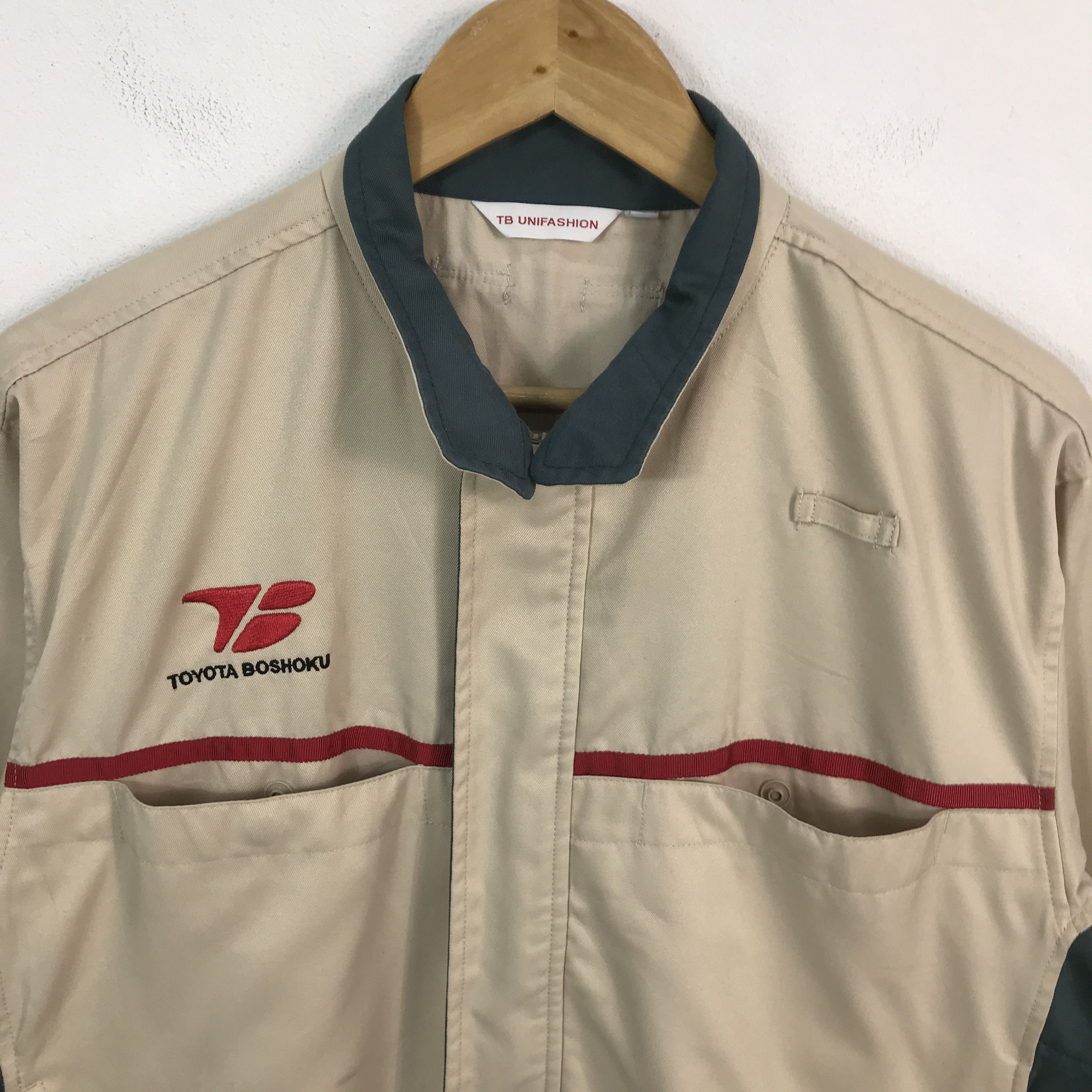 Japanese Brand Og Toyota boshuko Uniform Japan jacket Size US L / EU 52-54 / 3 - 3 Thumbnail