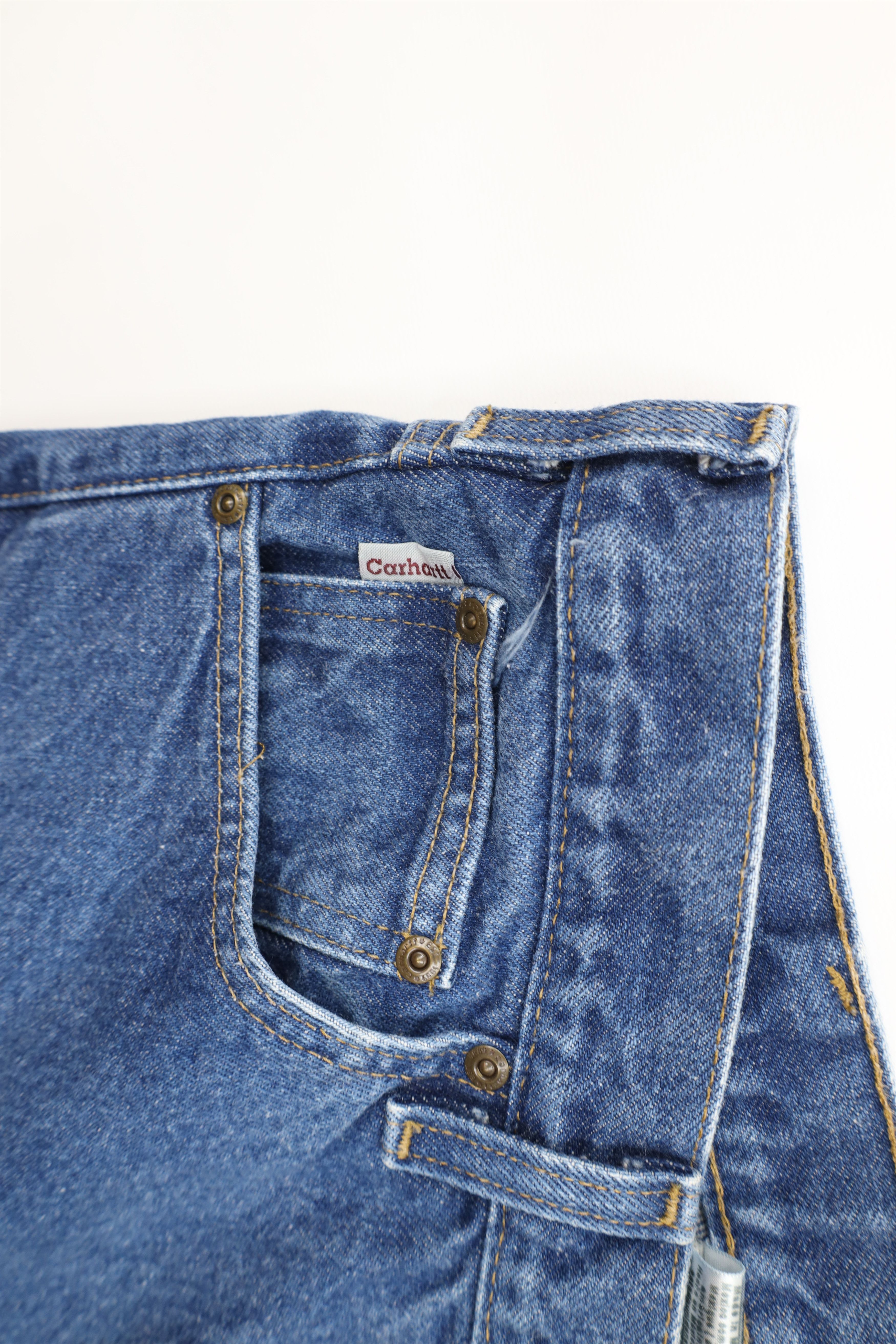 Carhartt Vintage Y2K Carhartt Traditional Wide Leg Denim Jeans Blue Size US 38 / EU 54 - 7 Thumbnail