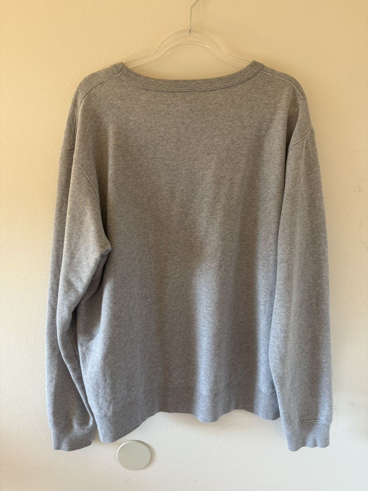 Zara Zara Men's Grey Crewneck Sweater Size US XL / EU 56 / 4 - 2 Thumbnail