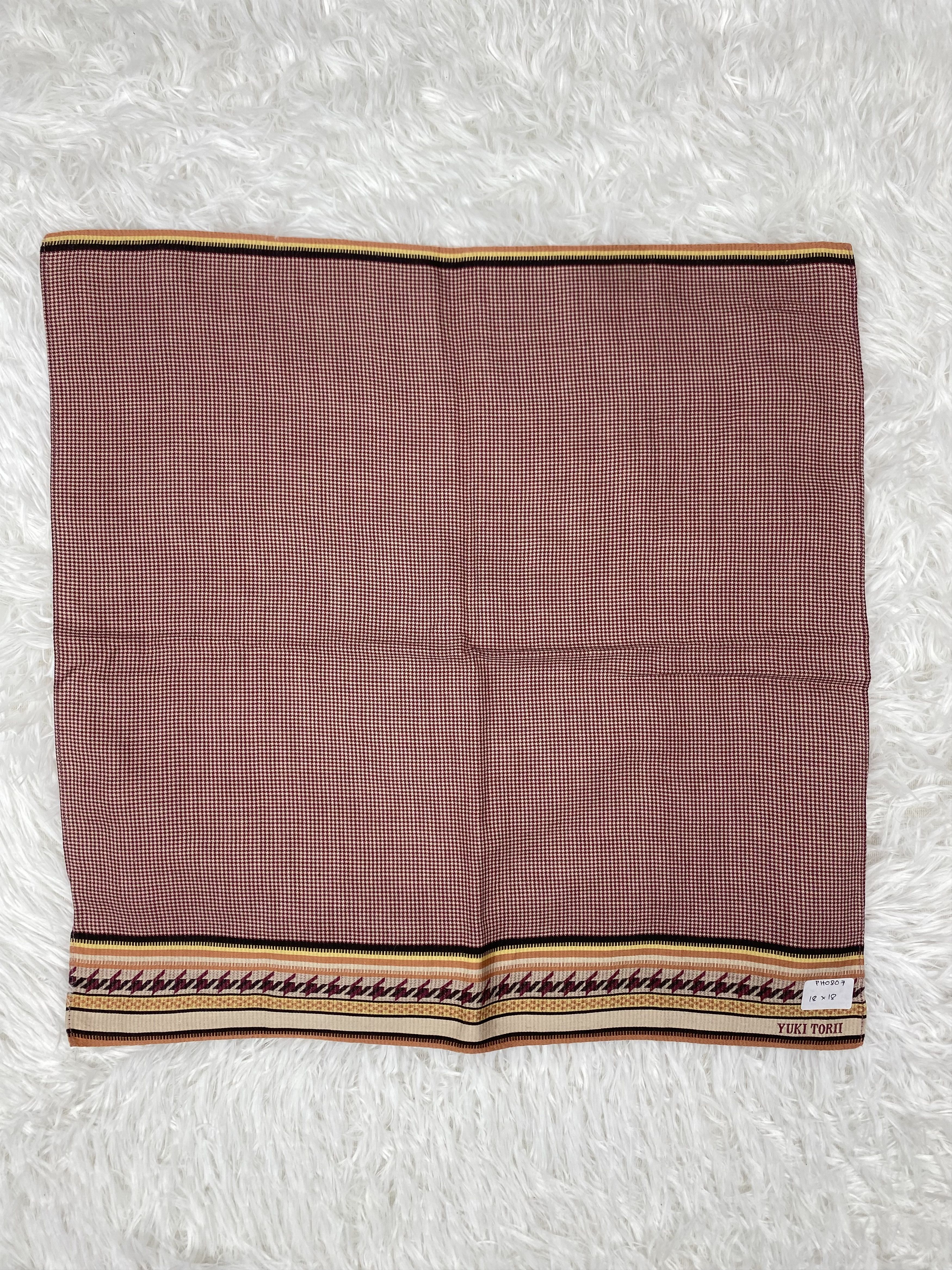 Japanese Brand × Vintage Vintage Yuki Torii Handkerchief Neckerchief PH0807 Size ONE SIZE - 3 Thumbnail