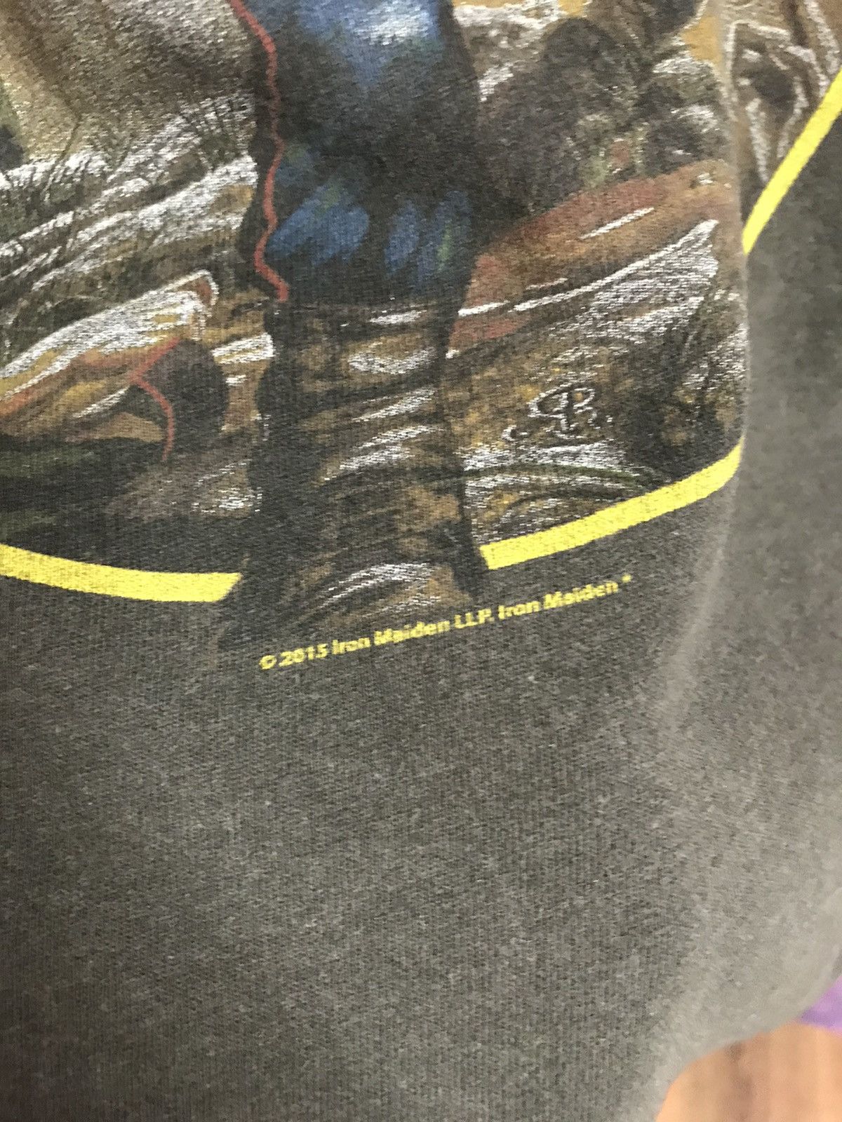 Band Tees × Iron Maiden × Vintage Vintage Iron Maiden band rock tee Size US L / EU 52-54 / 3 - 3 Thumbnail