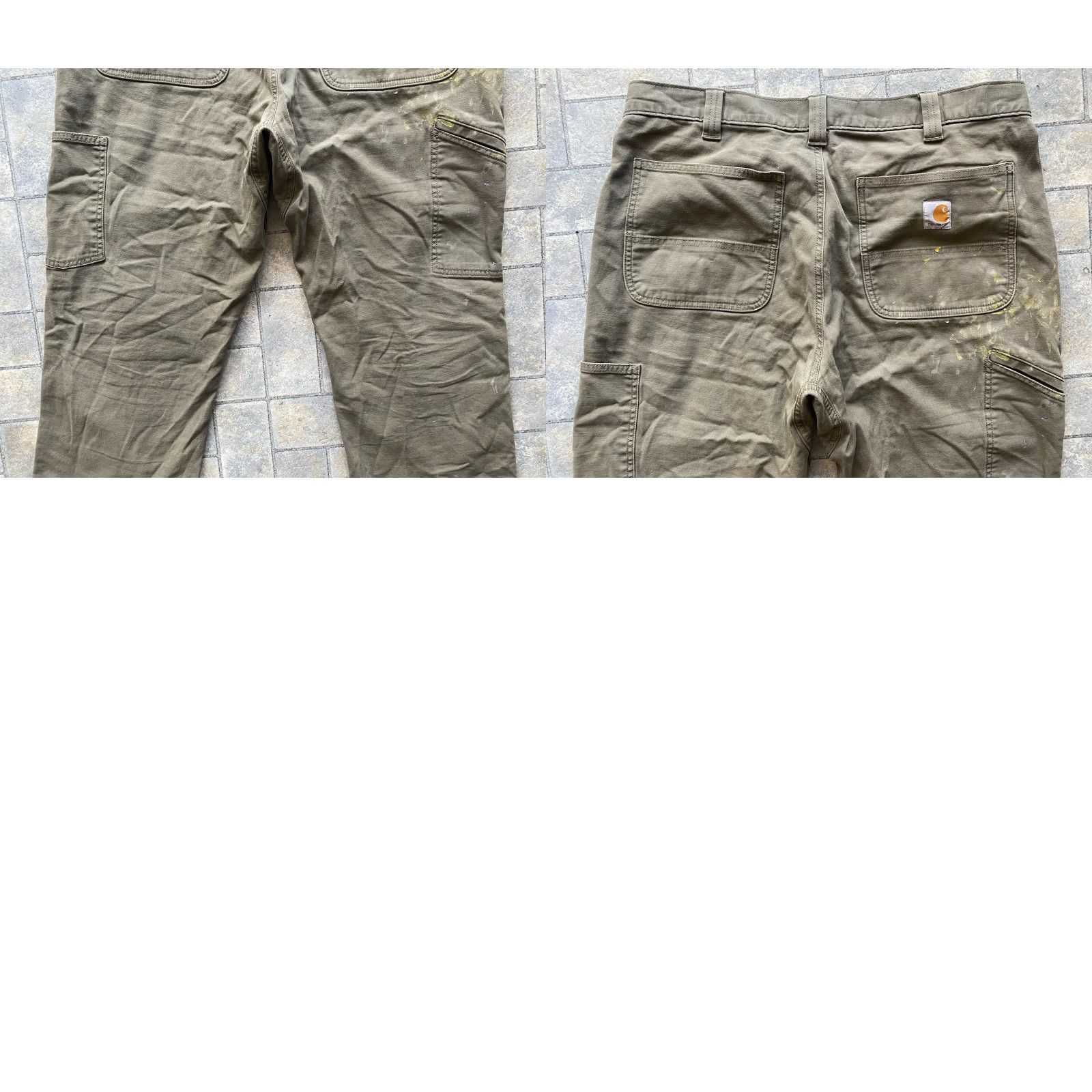 Carhartt Carhartt Pants Men 36x34 Double Knee 102802 217 Flaws Wear Size US 36 / EU 52 - 9 Thumbnail