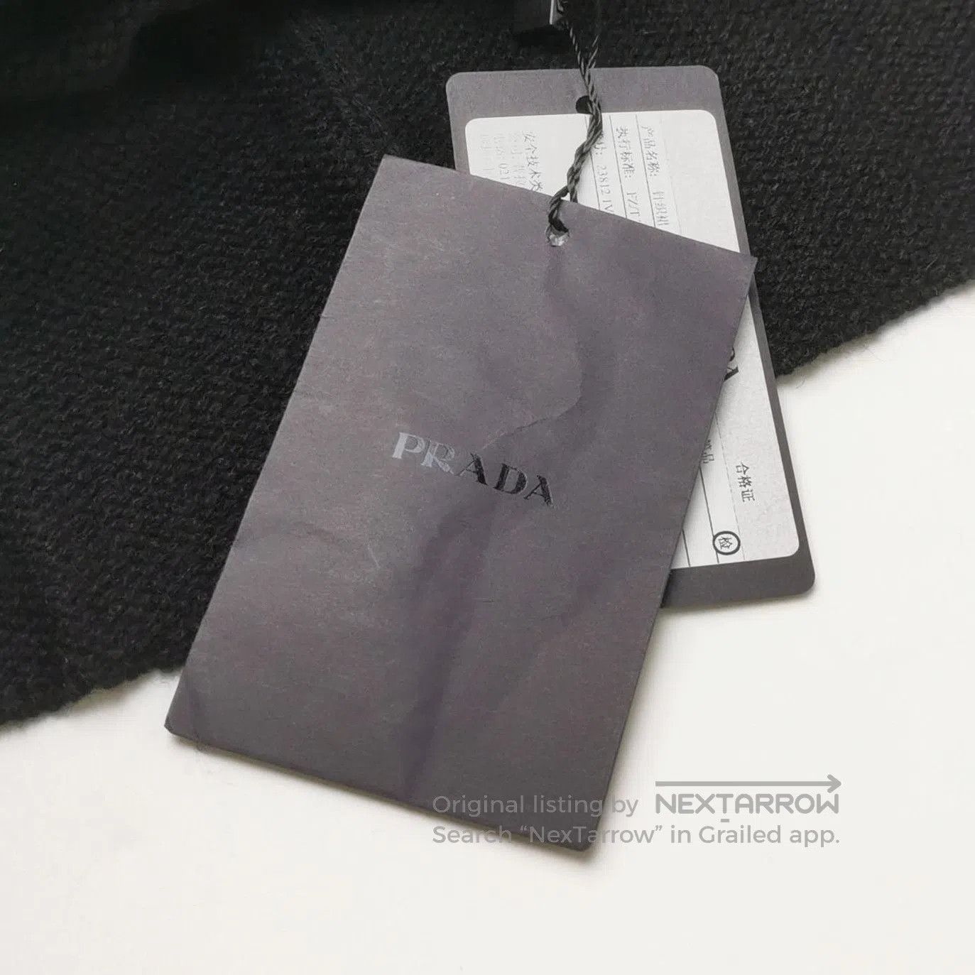 Prada Prada Black Turtleneck Cashmere Dress Size 4. Size M / US 6-8 / IT 42-44 - 3 Thumbnail