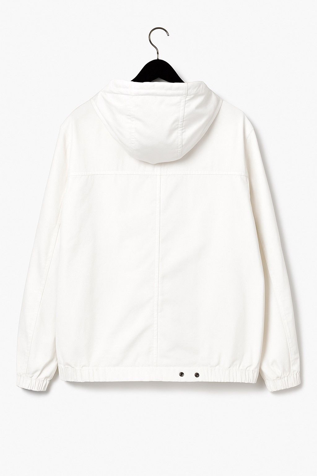 Vintage Able Jeans White Utility Hooded Jacket Streetwear – Size L Size US M / EU 48-50 / 2 - 2 Thumbnail