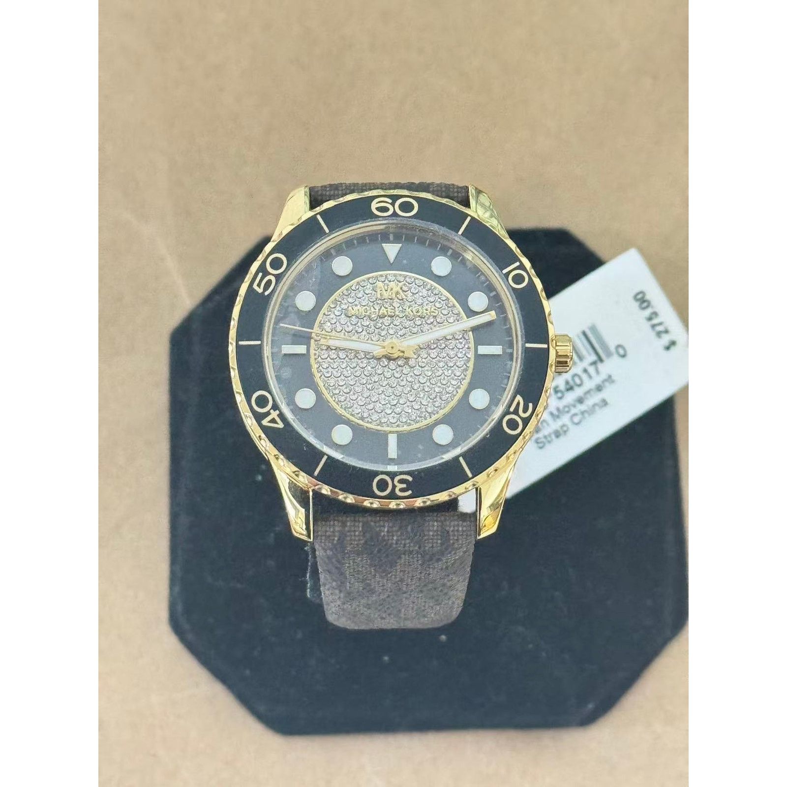 Michael Kors Michael Kors MK6979 Oversized Runway Dive Pavé Logo Watch Size ONE SIZE - 4 Thumbnail