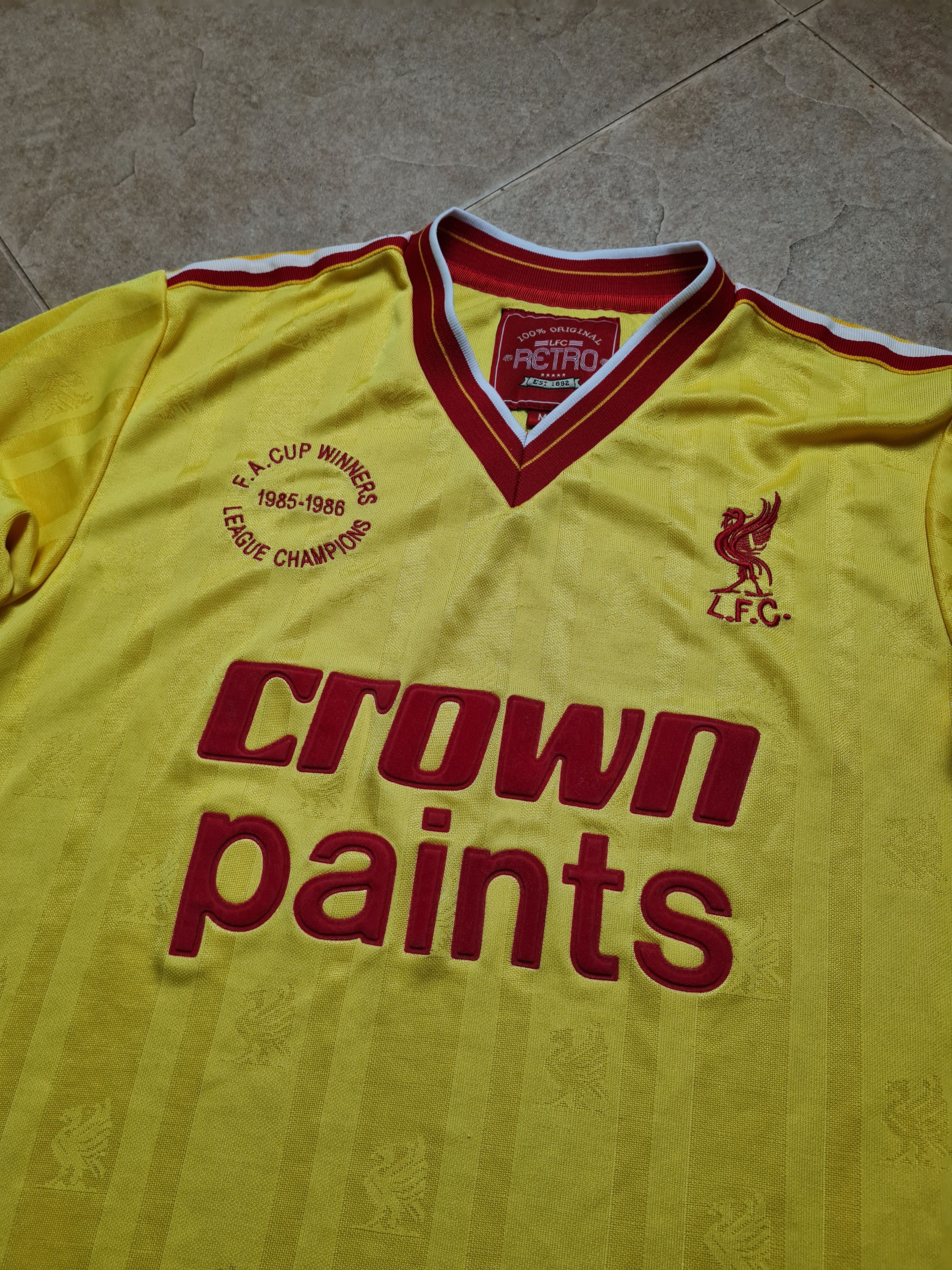 Other Archiv Jersey Liverpool F. A Cup Winner1985/1986 Retro Shirt Size US M / EU 48-50 / 2 - 16 Thumbnail