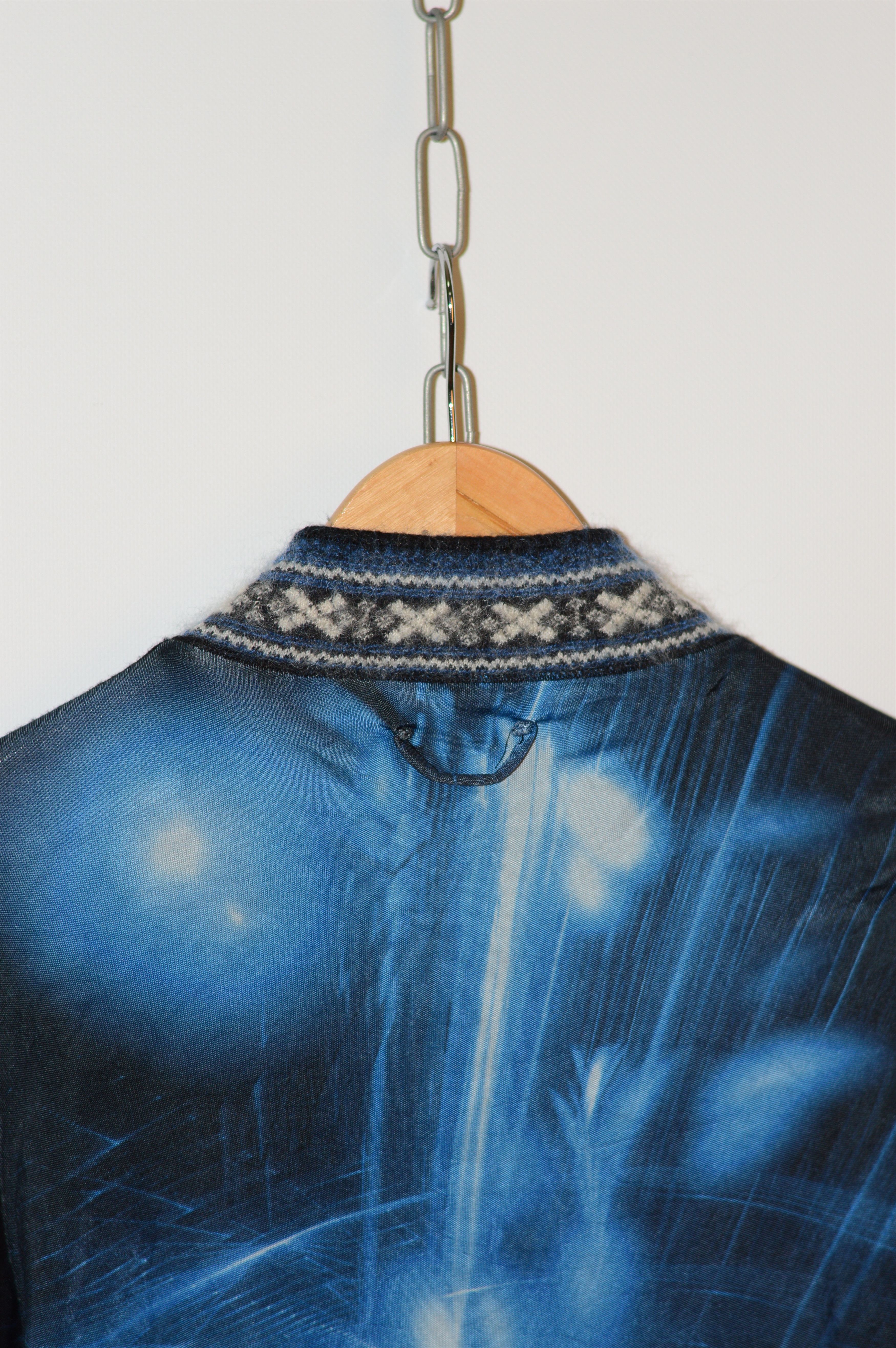 Jean Paul Gaultier Vintage Jean Paul Gaultier Soleil Blue Printed Rayon Top Size M / US 6-8 / IT 42-44 - 5 Thumbnail