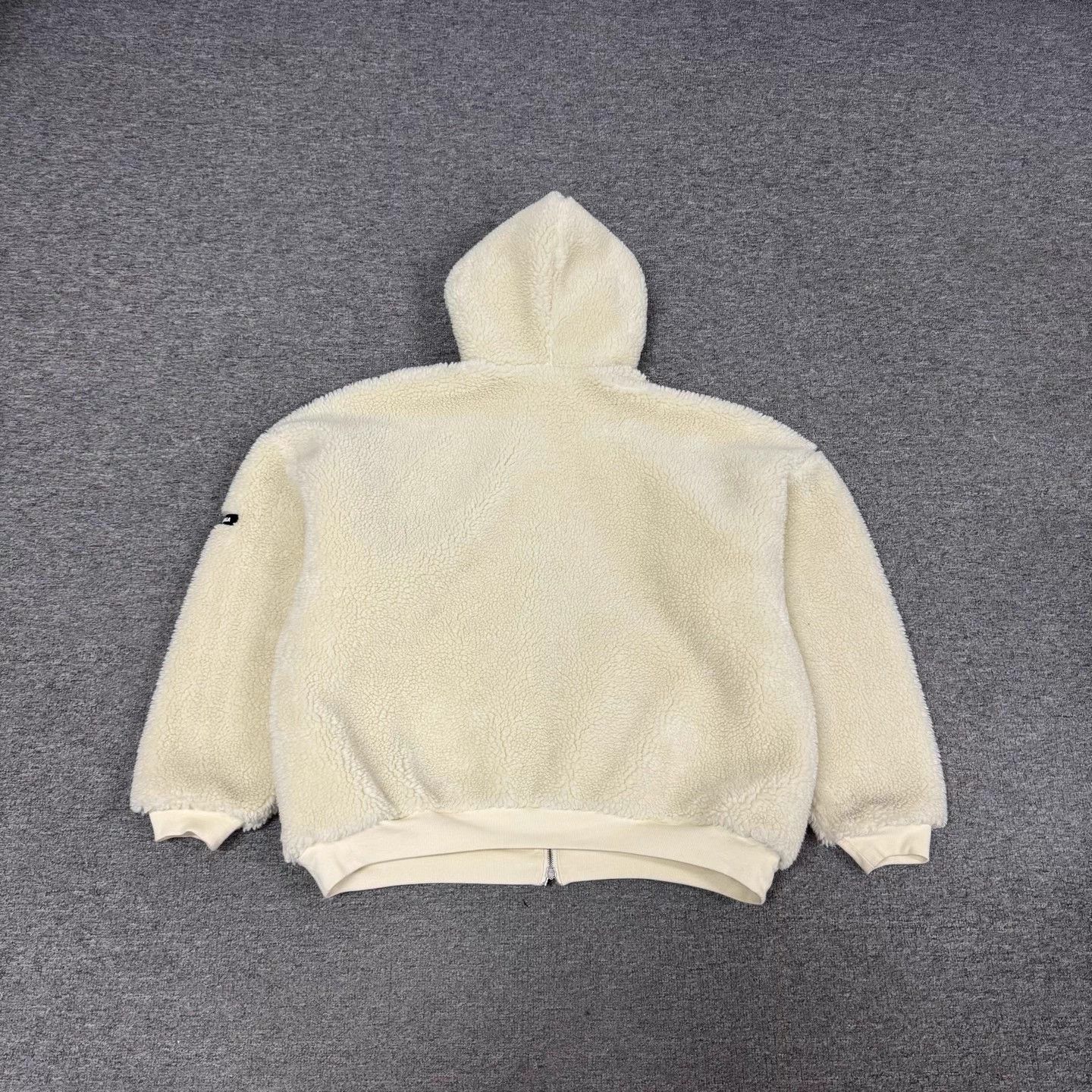 Balenciaga Balenciaga Teddy Cuff Logo Fleece Hooded Jacket Size 2 Mint Size US M / EU 48-50 / 2 - 3 Thumbnail