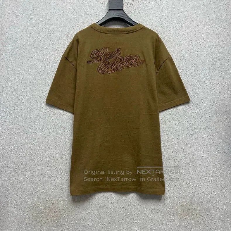 Louis Vuitton Louis Vuitton Rope Knot Embroidered Logo Tee. Size US XXL / EU 58 / 5 - 2 Thumbnail