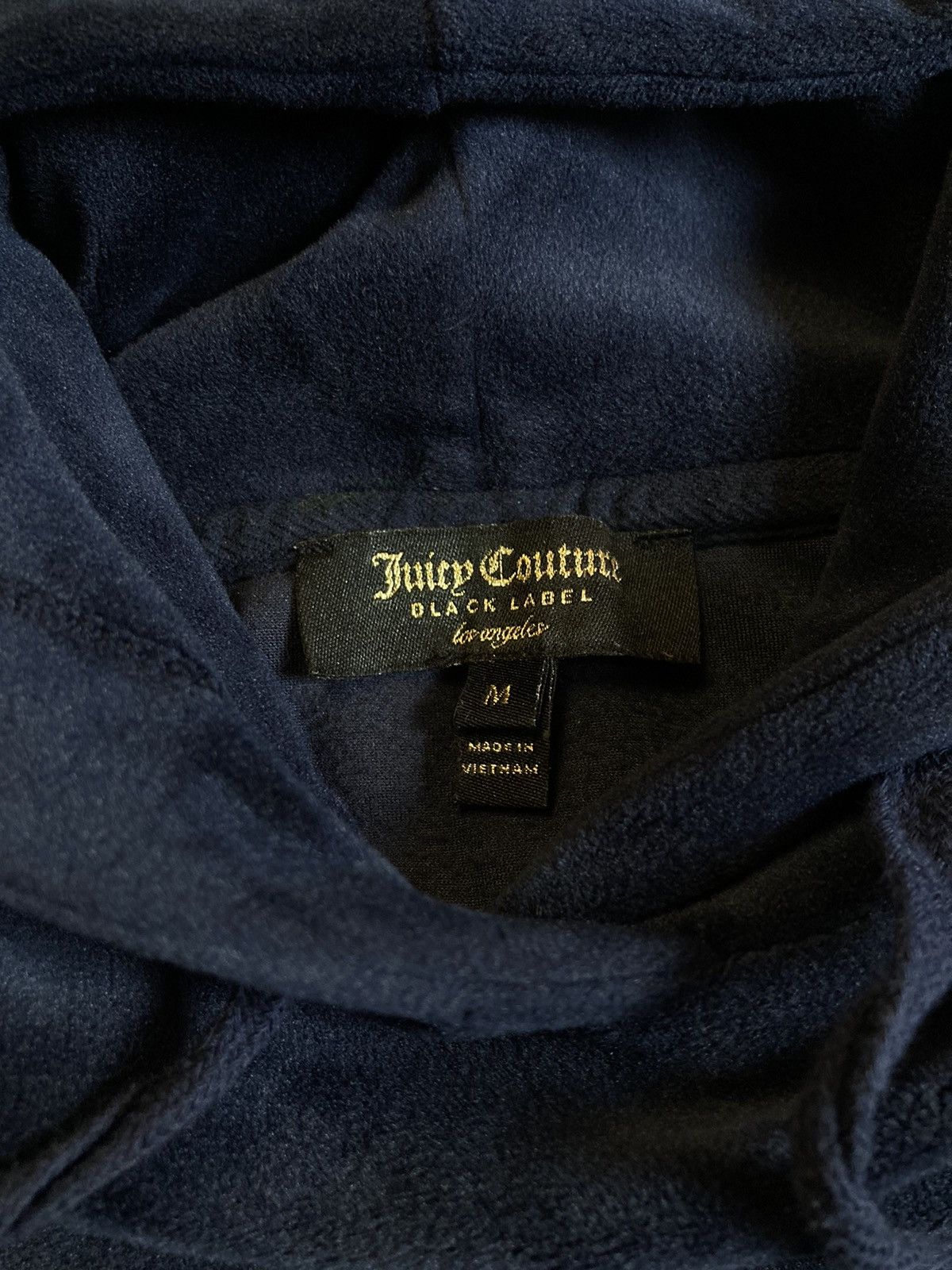 Juicy Couture JUICY COUTURE VELOUR HOODIE BLACK LABEL Size M / US 6-8 / IT 42-44 - 3 Thumbnail