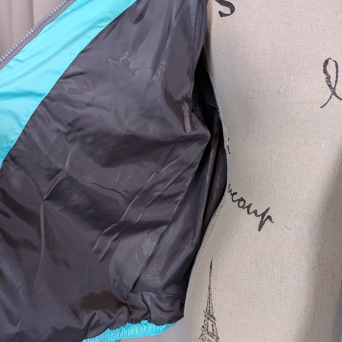 Other Gerry Puffer Jacket Blue Green Seafoam with Gray Trim XL Size XL / US 12-14 / IT 48-50 - 11 Thumbnail