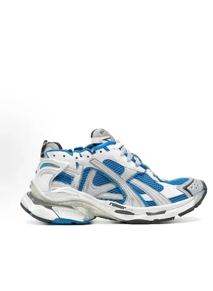 Balenciaga o1tr1nto0226 Runner Sneakers In Multicolor Size US 11 / EU 44 - 1 Thumbnail