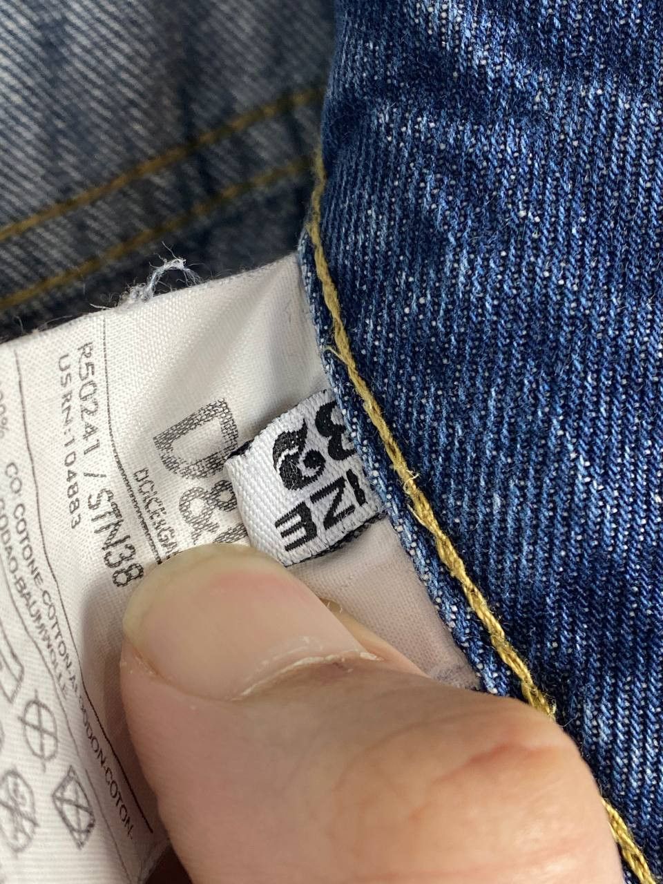Dolce & Gabbana Y2K Dolce & Gabbana Trash Style Jeans D&G Distressed Jeans Size US 32 / EU 48 - 16 Thumbnail