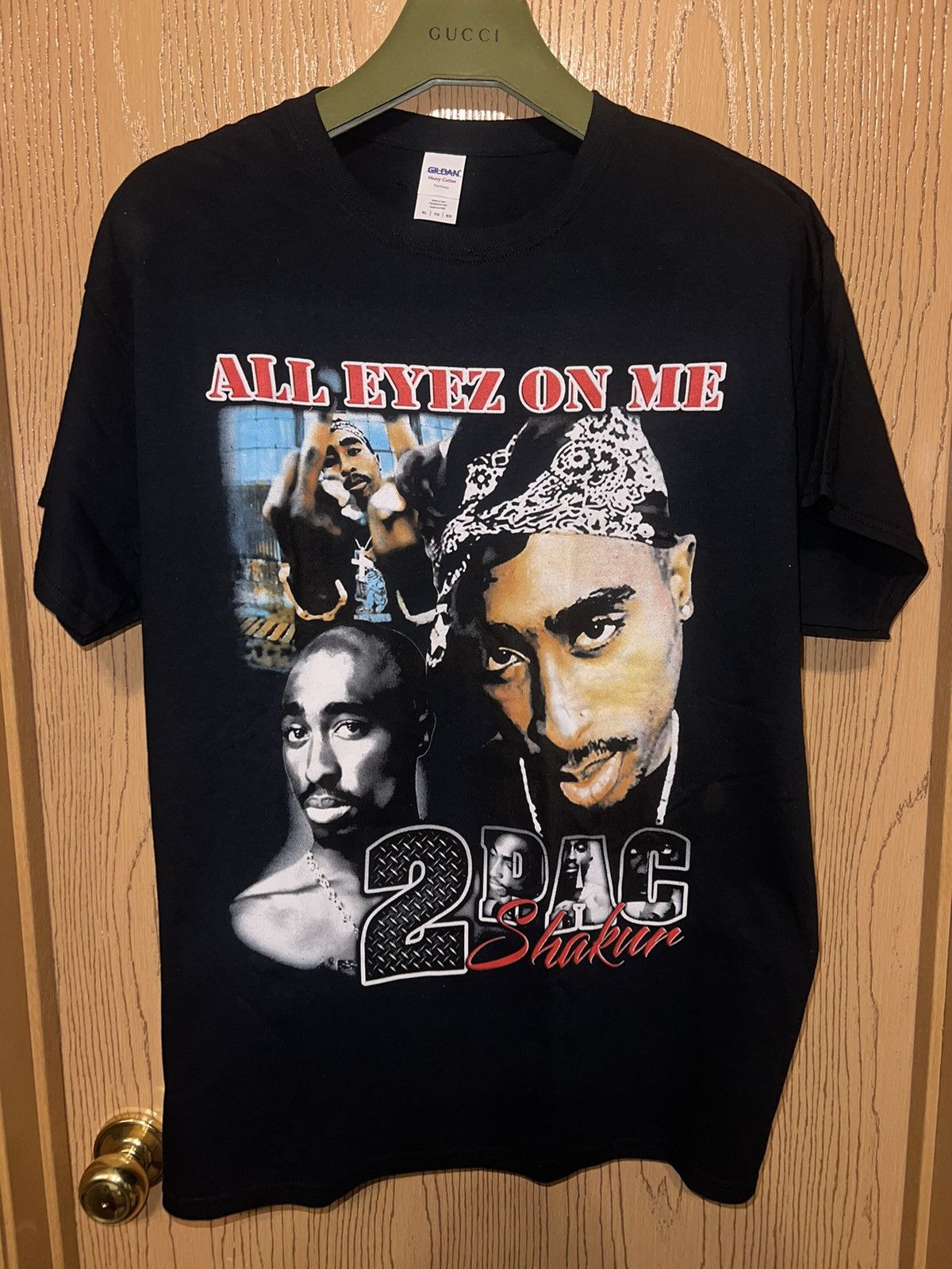 Rap Tees × Vintage Vintage Reprint? Tupac Rap Tee Sz XL Size US XL / EU 56 / 4 - 1 Thumbnail