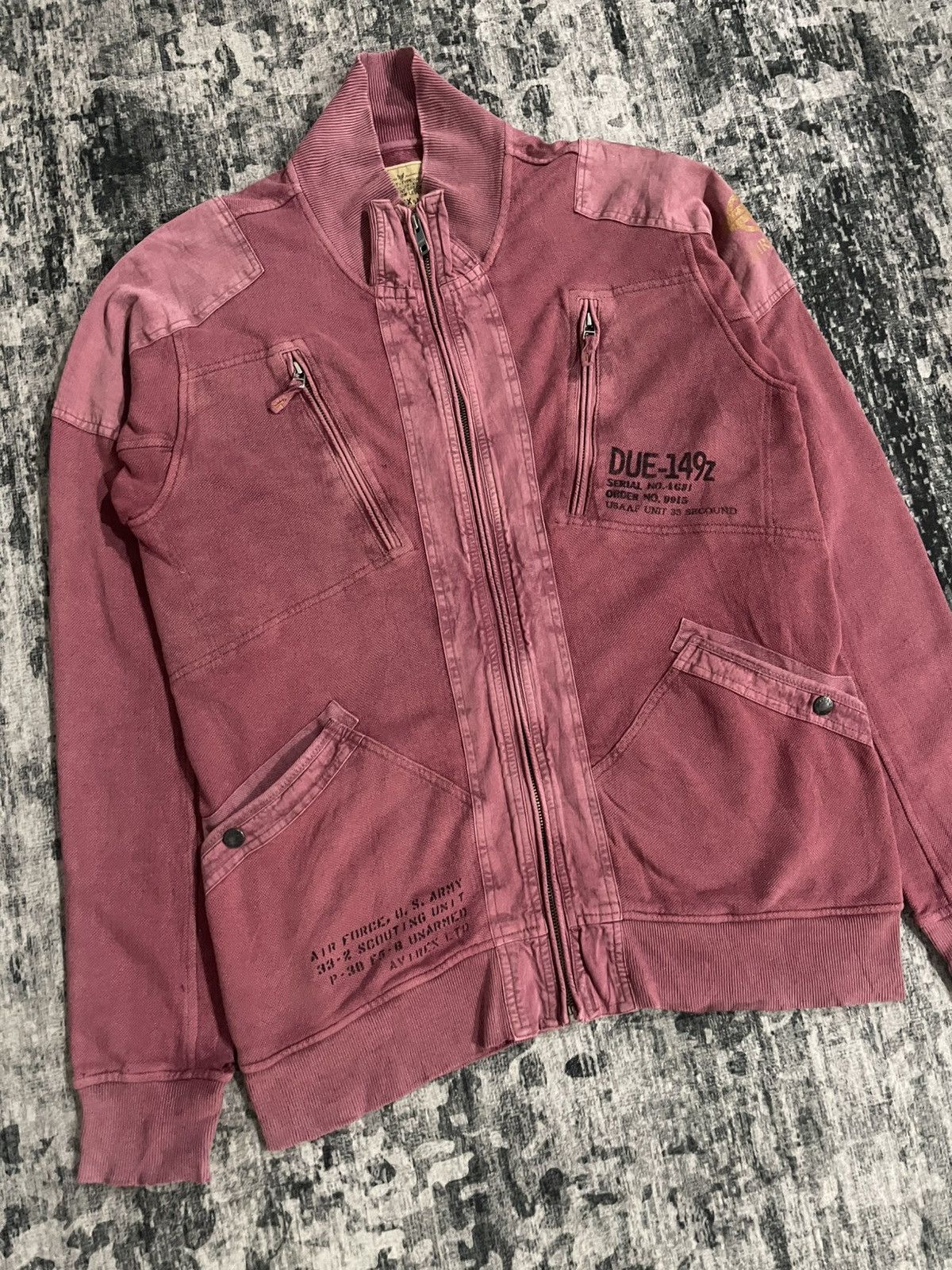 Avirex Vintage Avirex Zipper Jacket Size US XL / EU 56 / 4 - 4 Thumbnail