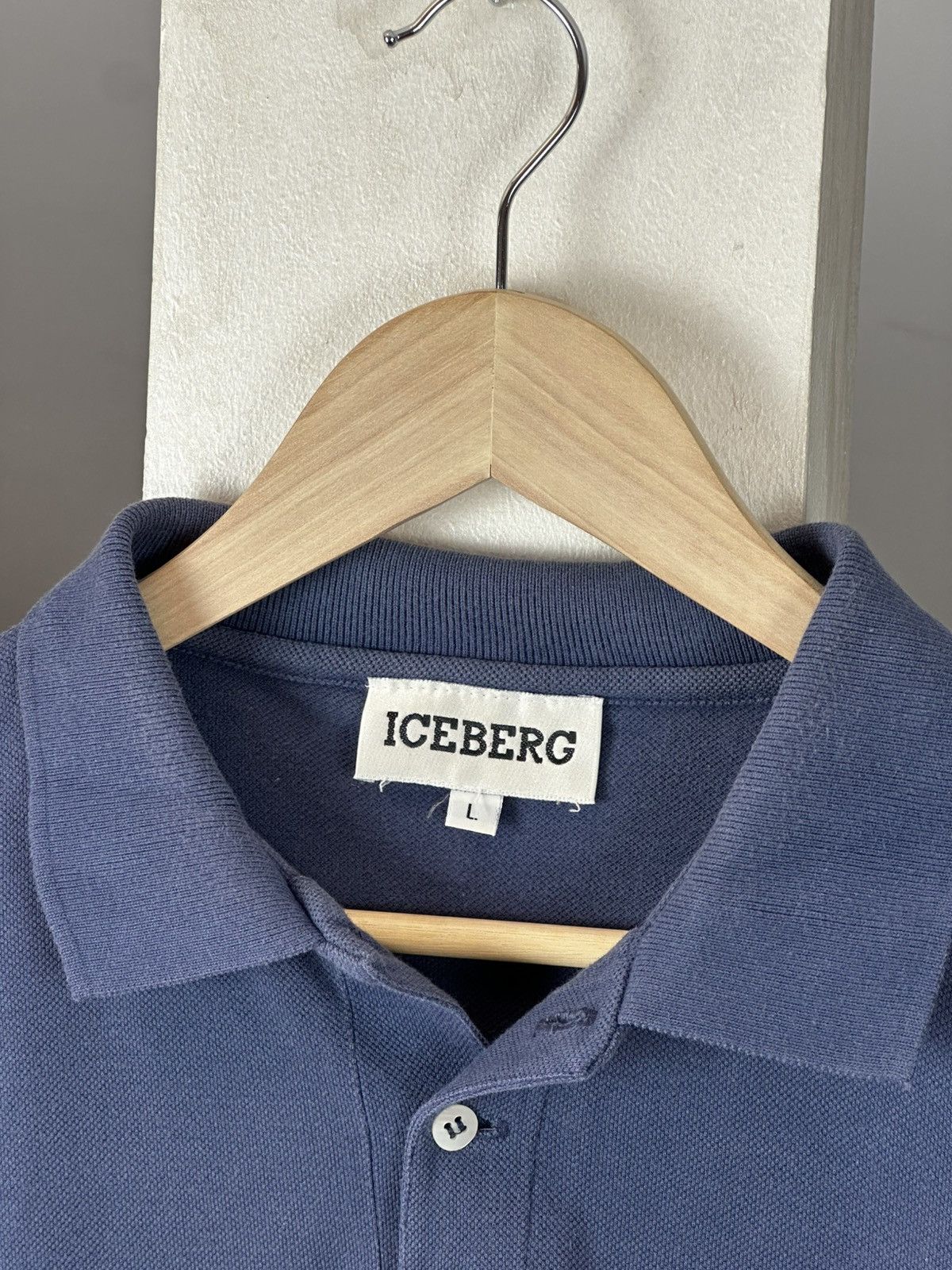 Iceberg Vintage 90s Iceberg History Mickey Disney Polo Long Tee Size US L / EU 52-54 / 3 - 6 Thumbnail