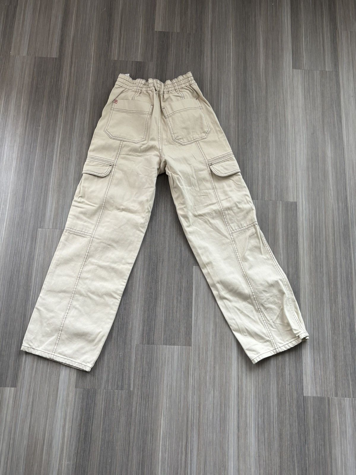 Bdg BDG, Urban Outfitters Cream cargo pants with a relaxed fit Size 30" / US 8 / IT 44 - 2 Thumbnail