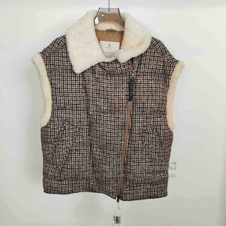 Brunello Cucinelli Brunello Cucinelli Faux Fur Vest Size XS / US 0-2 / IT 36-38 - 2 Thumbnail