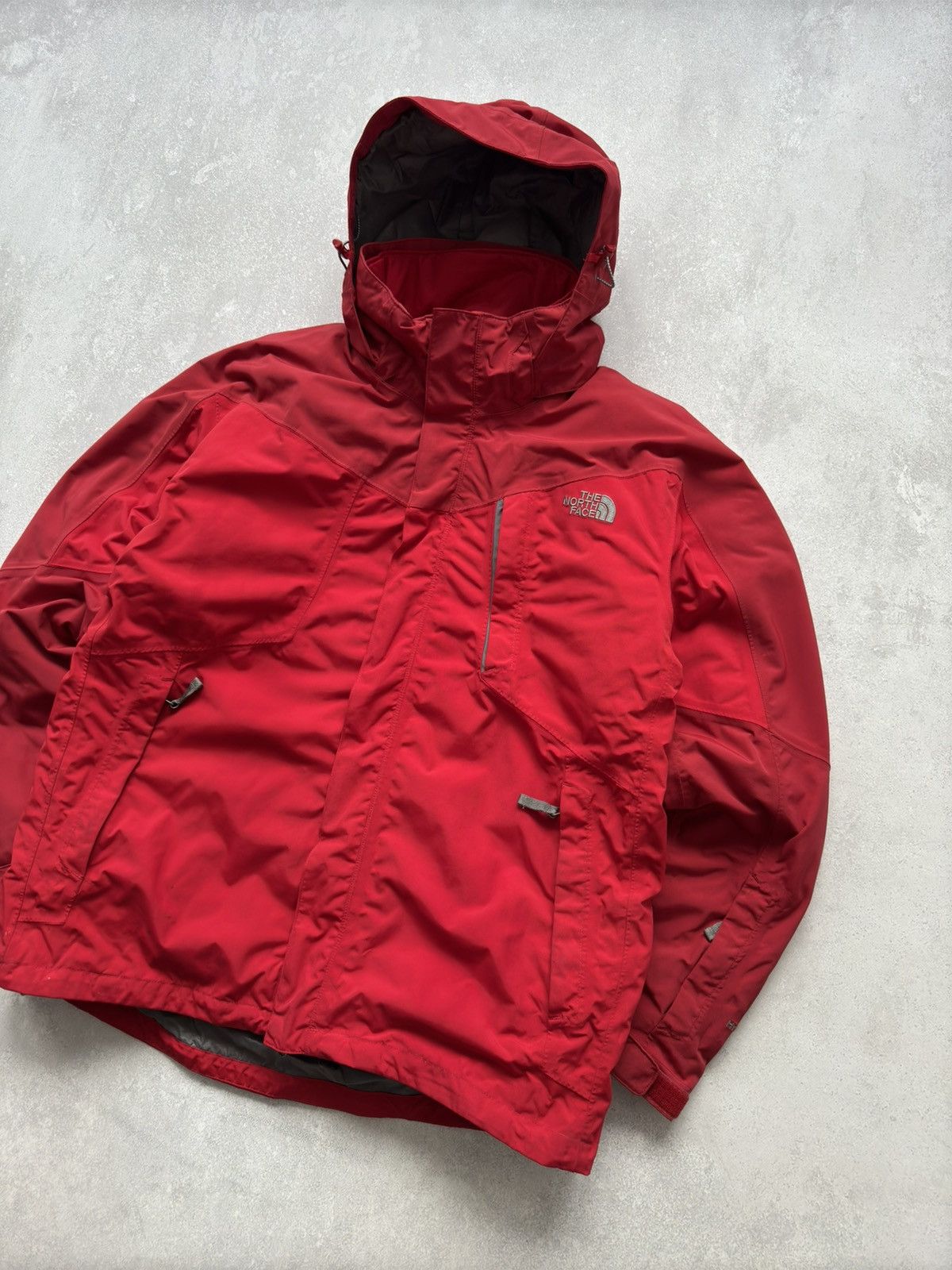 The North Face × Vintage Vintage The North Face HyVent Ski Lining Down Jacket 3 in 1 Size US XL / EU 56 / 4 - 4 Thumbnail