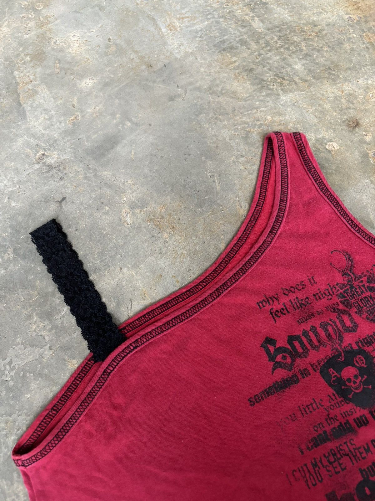 Hysteric Glamour Y2k Algoquins Sexy Punk Style Tank tops Size M / US 6-8 / IT 42-44 - 5 Thumbnail