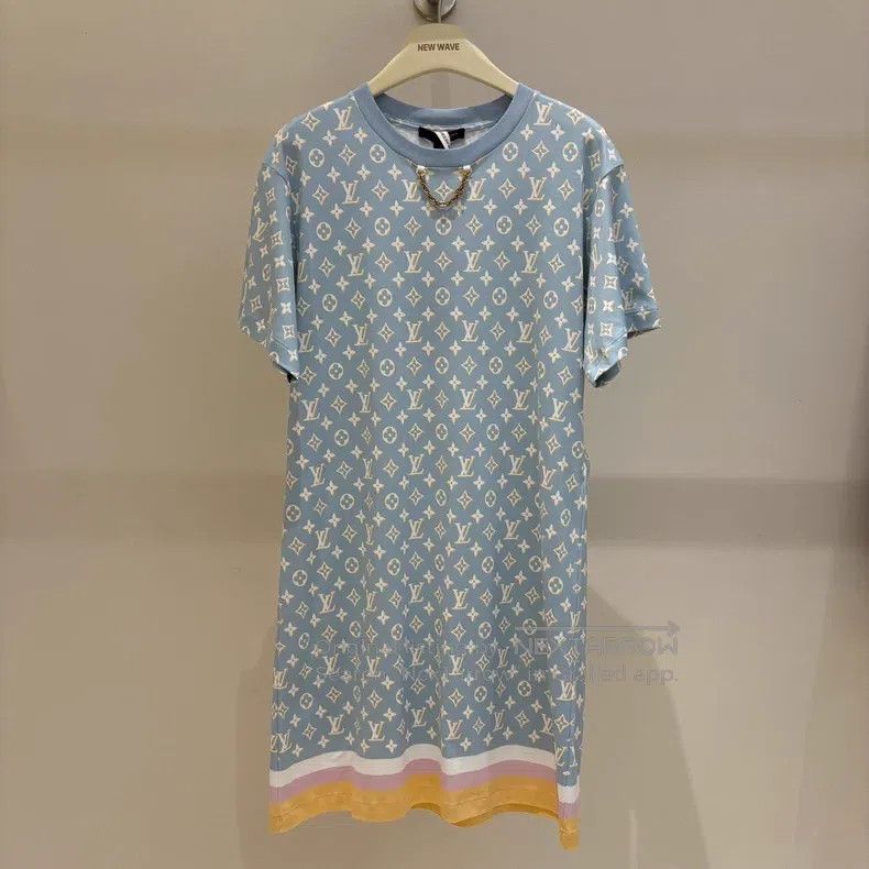 Louis Vuitton Louis Vuitton 23ss presbyopic full-print chain-embellished Size L / US 10 / IT 46 - 1 Thumbnail