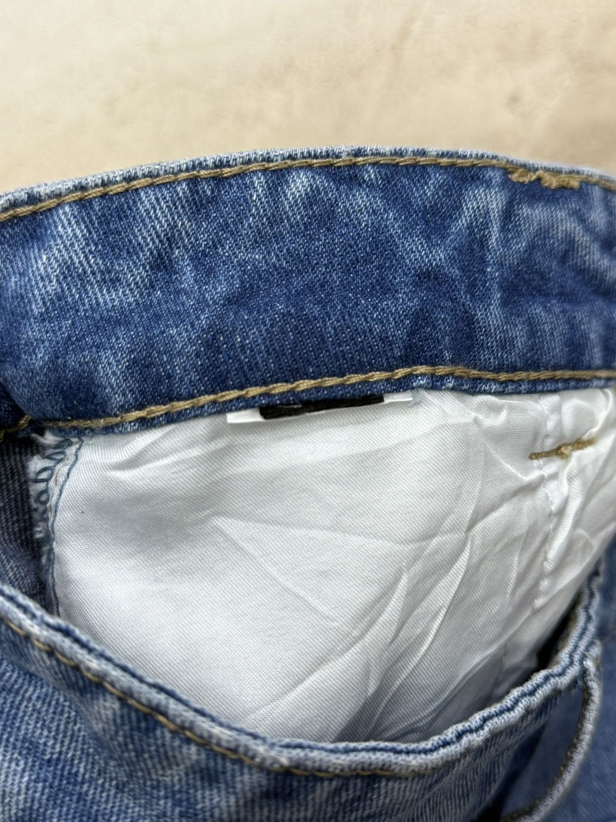 Japanese Brand Y2K Avant Garde Designer Style Street Unisex Denim Pants Size US 28 / EU 44 - 16 Thumbnail