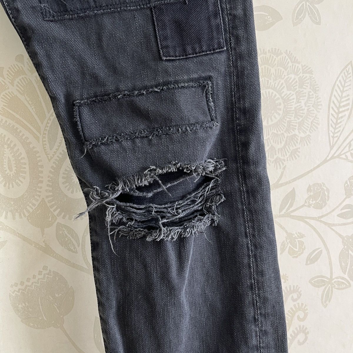 Hysteric Glamour × Tornado Mart × Vintage Hysteric Glamour Patches Kapital Distressed Denim Size US 30 / EU 46 - 8 Thumbnail
