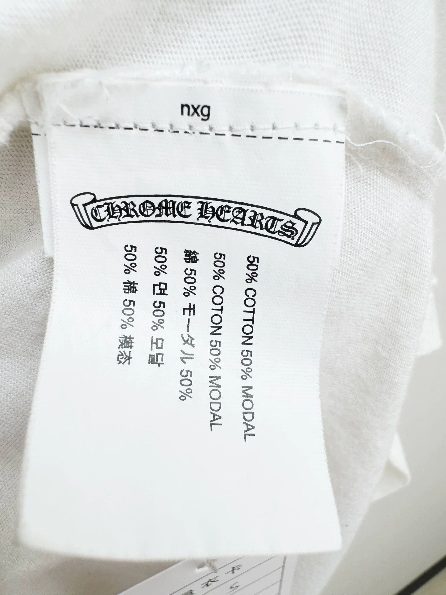 Chrome Hearts Chrome Hearts black and white long sleeves Size US XXS / EU 40 - 8 Thumbnail