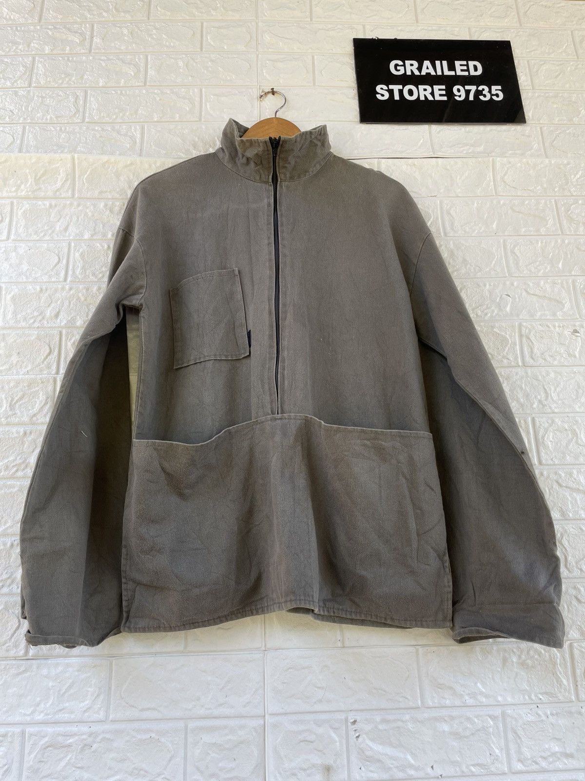 Japanese Brand × Vintage Vintage Natty Jak Half Zipper Jacket Size US S / EU 44-46 / 1 - 1 Thumbnail