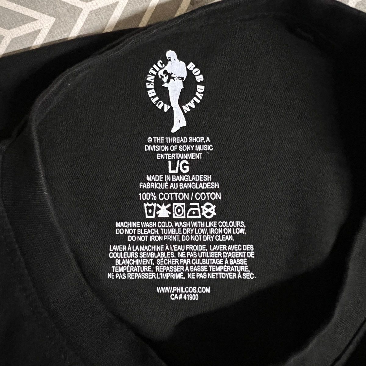 Band Tees × dylan AUTH BOB DYLAN PLAYING PIANO TEE Size US L / EU 52-54 / 3 - 3 Thumbnail