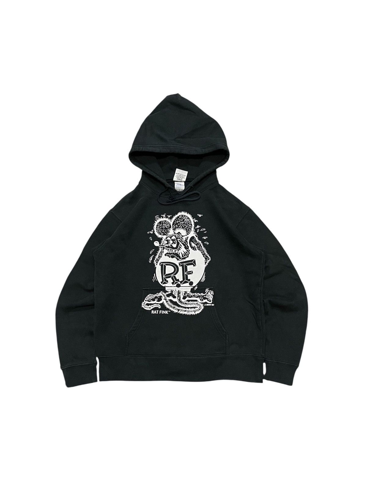 Band Tees 2000s RAT FINK BIG PRINT HOODIE Size US M / EU 48-50 / 2 - 1 Thumbnail