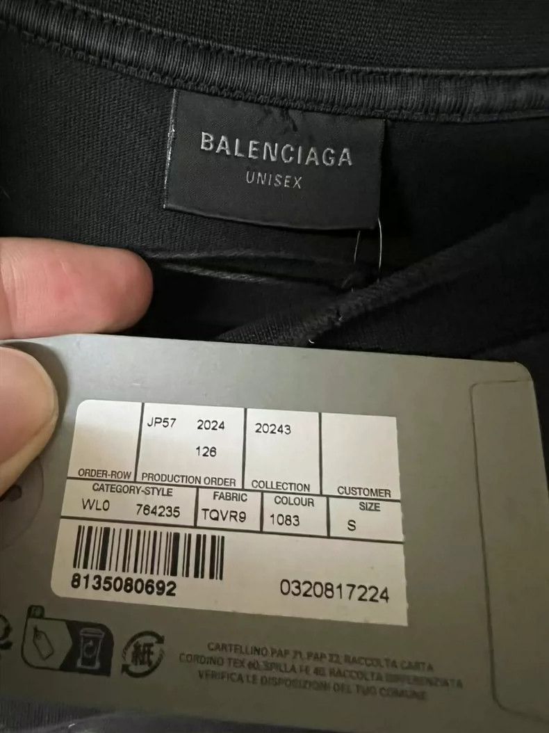 Balenciaga Balenciaga Statue of Liberty Short Sleeve Top-2506 Size US S / EU 44-46 / 1 - 3 Thumbnail