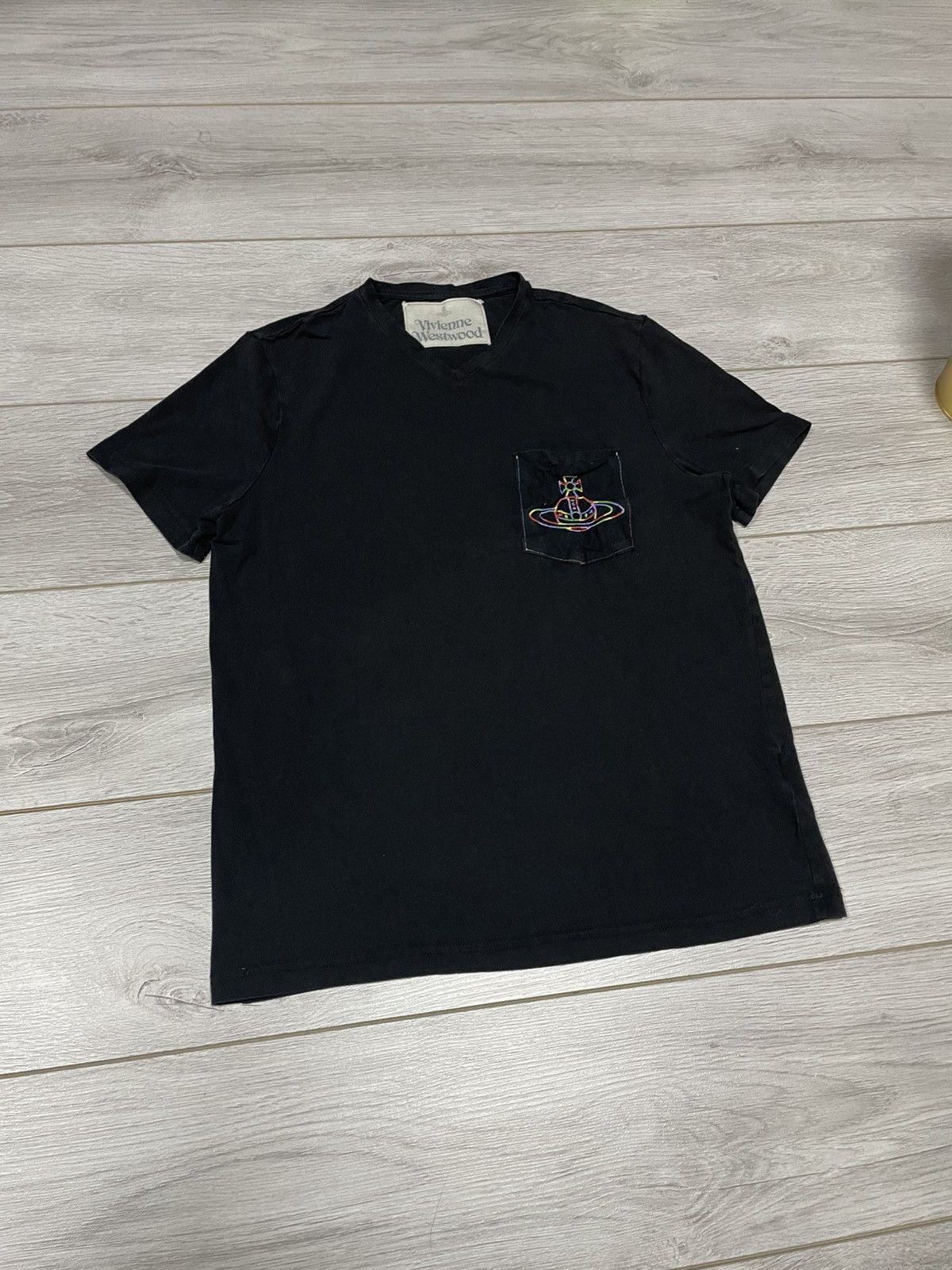 Vivienne Westwood Vivienne Westwood RARE orb t-shirt pocket Size US L / EU 52-54 / 3 - 1 Thumbnail