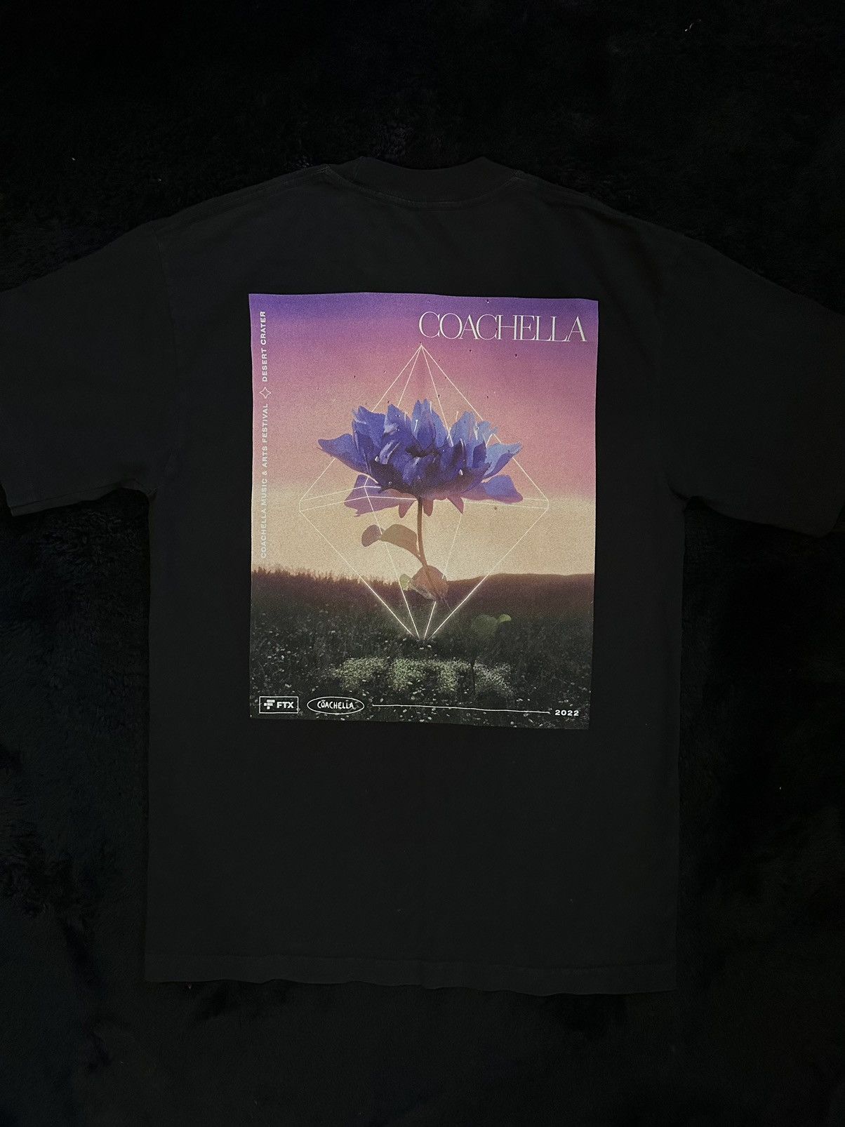 Coachella × Vintage Coachella FTX Desert Flower Tee 2022 Size US S / EU 44-46 / 1 - 2 Thumbnail