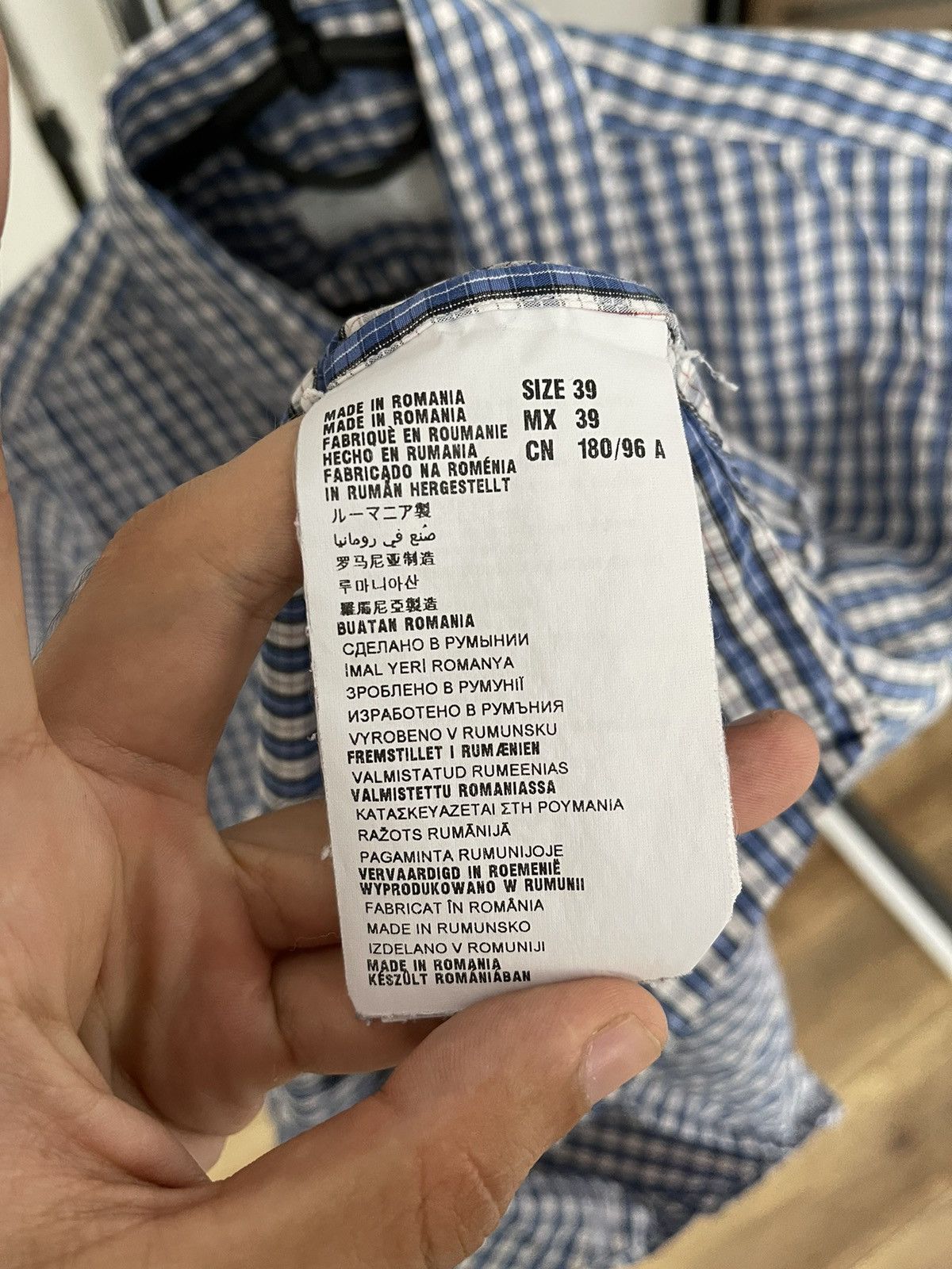 Other Prada Milano Checked Shirt Button Up Size US M / EU 48-50 / 2 - 9 Thumbnail