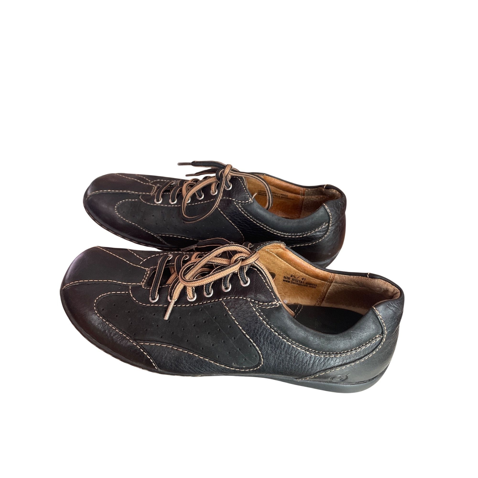 Born Born wms brown leather casual shoes sz 9.5M SKU 9865 Size US 9.5 / IT 39.5 - 4 Thumbnail