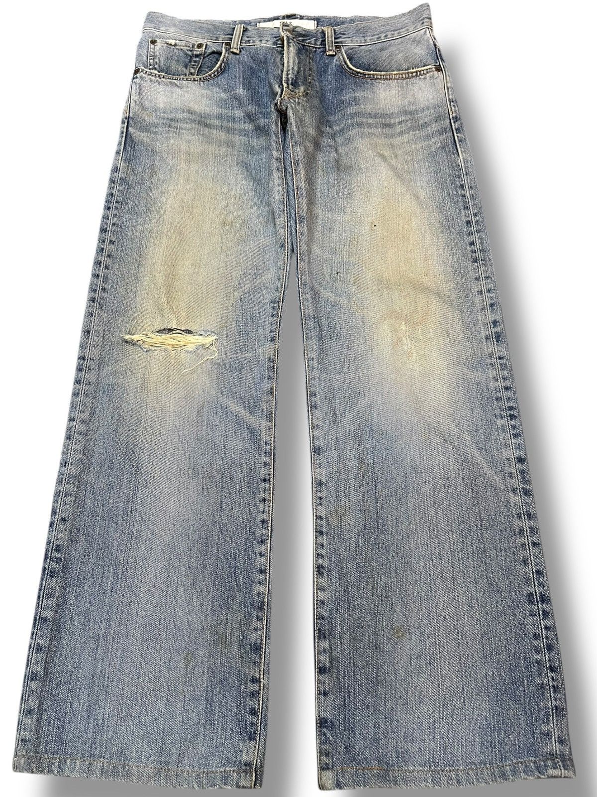 Edwin × Japanese Brand Vintage Edwin XV-S Baggy Distressed Denim Size US 32 / EU 48 - 1 Thumbnail