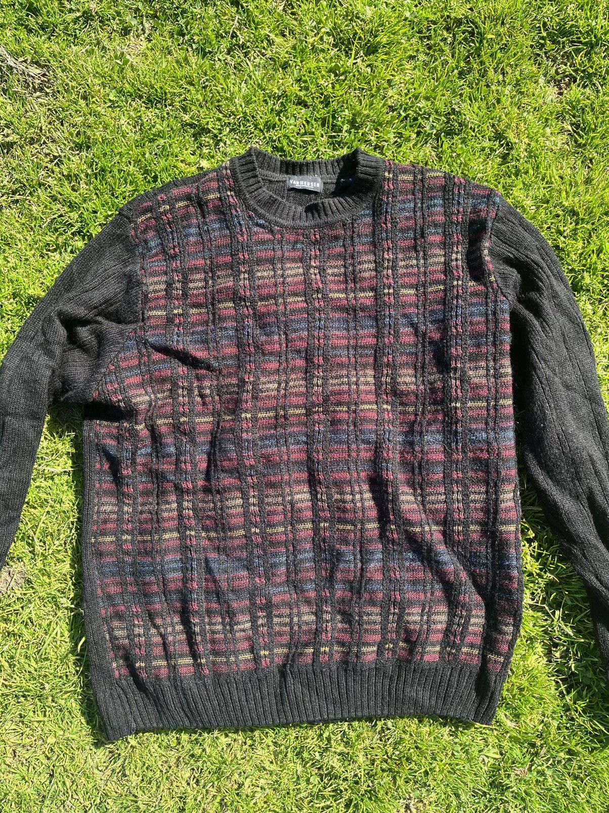Van Heusen × Vintage Vintage Van Heusen Knit Sweater Size US S / EU 44-46 / 1 - 1 Thumbnail