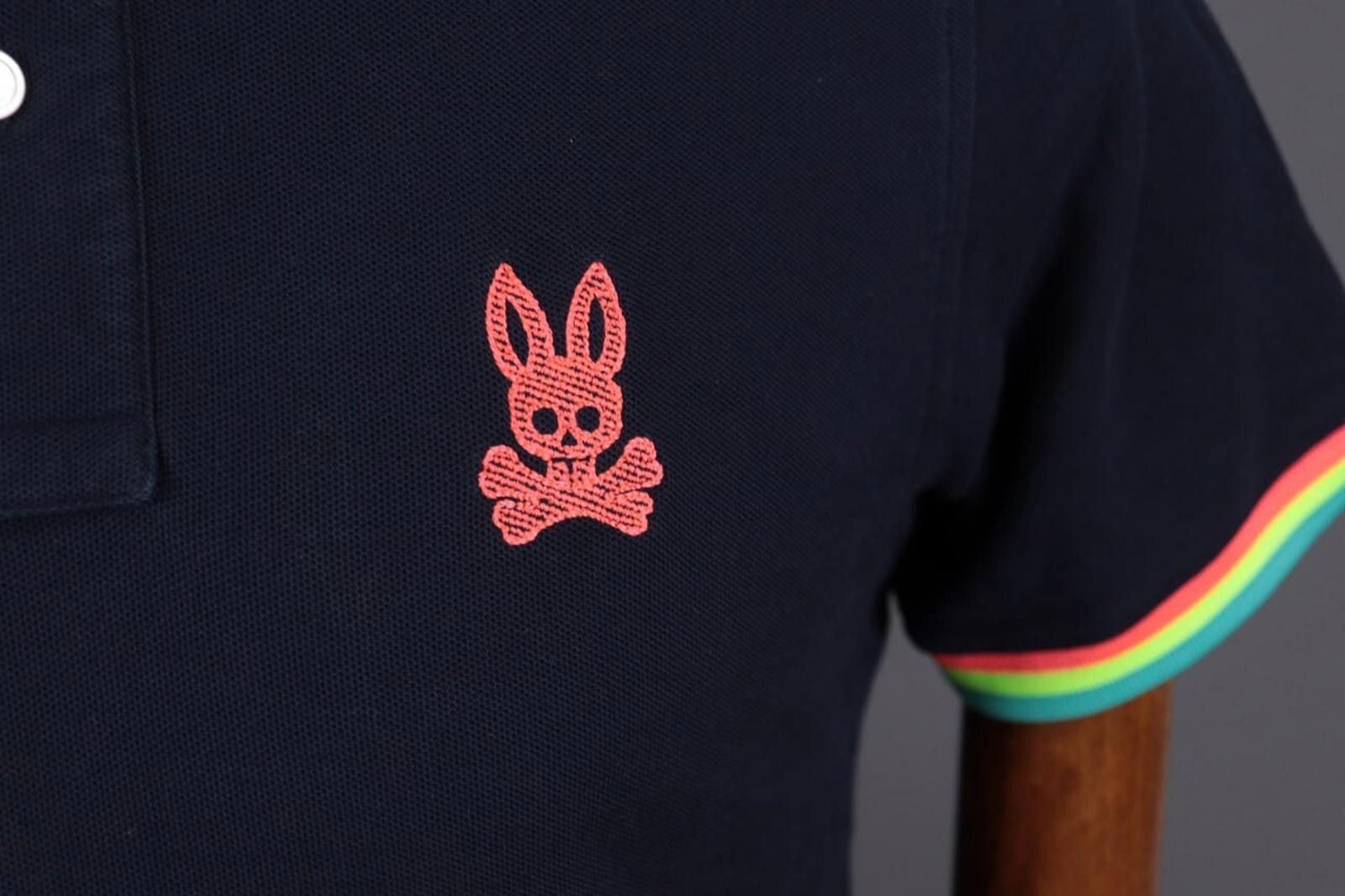 Psycho Bunny Psycho Banny Black Logo Cotton Summer Polo Shirt Size 4 / M Size US M / EU 48-50 / 2 - 4 Thumbnail