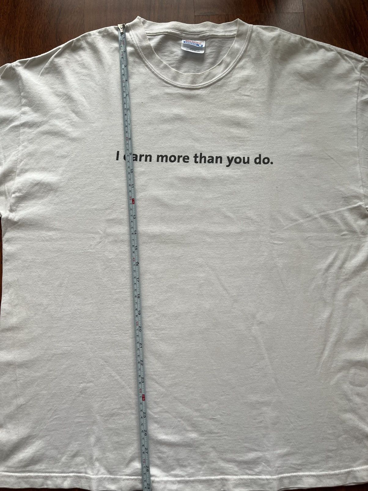 Other Vintage 00s "I earn more than you do" GMCARD Shirt proud tee Size US XL / EU 56 / 4 - 5 Thumbnail