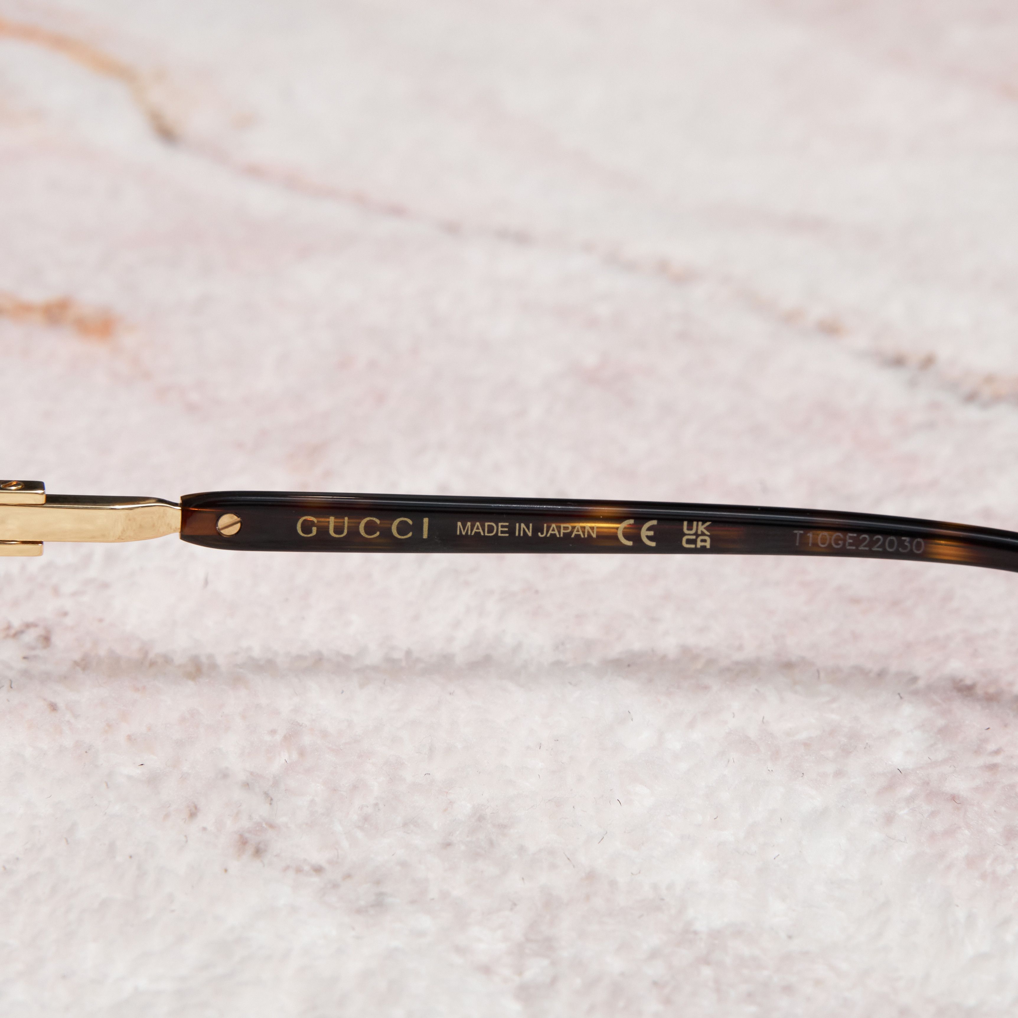 Gucci GUCCI GG1221S 002 Sunglasses BROWN Size ONE SIZE - 2 Thumbnail