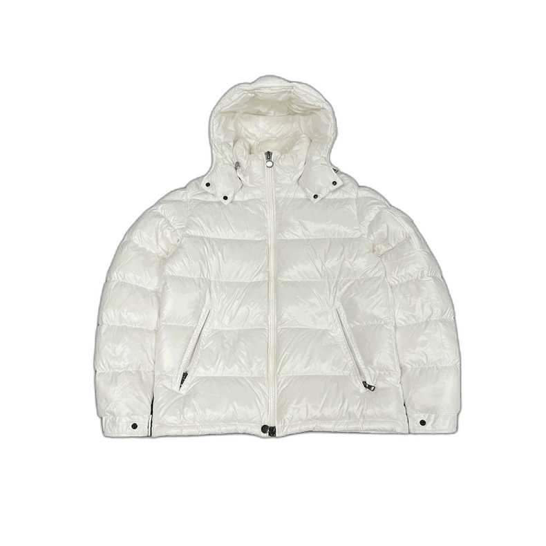 Moncler Moncler Maya White Down Jacket Size M / US 6-8 / IT 42-44 - 1 Thumbnail