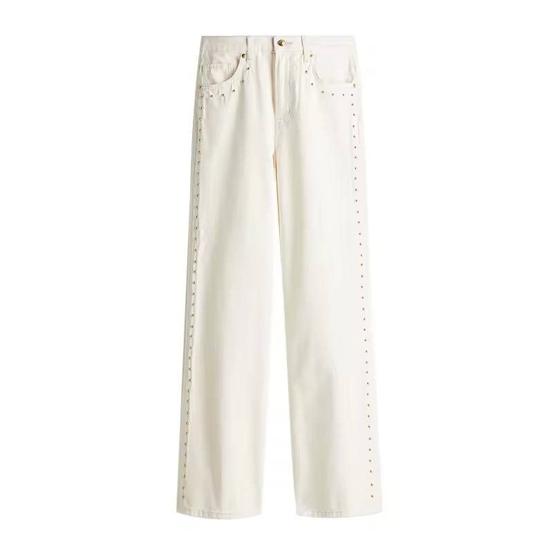 Japanese Brand × Vintage women's street pants with rivets Size 26" / US 2 / IT 38 - 6 Thumbnail