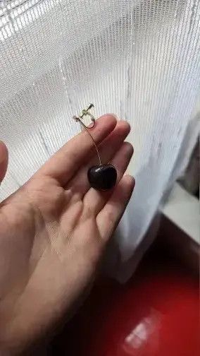 Jewelry Resin Cherry Eareing Size ONE SIZE - 2 Thumbnail